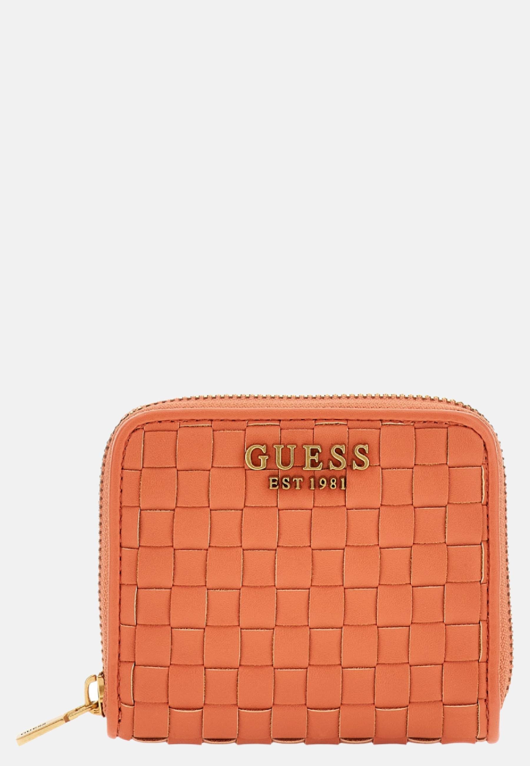 SLG Geldbörse papaya Small Around Guess Zip Lisbet Wallet