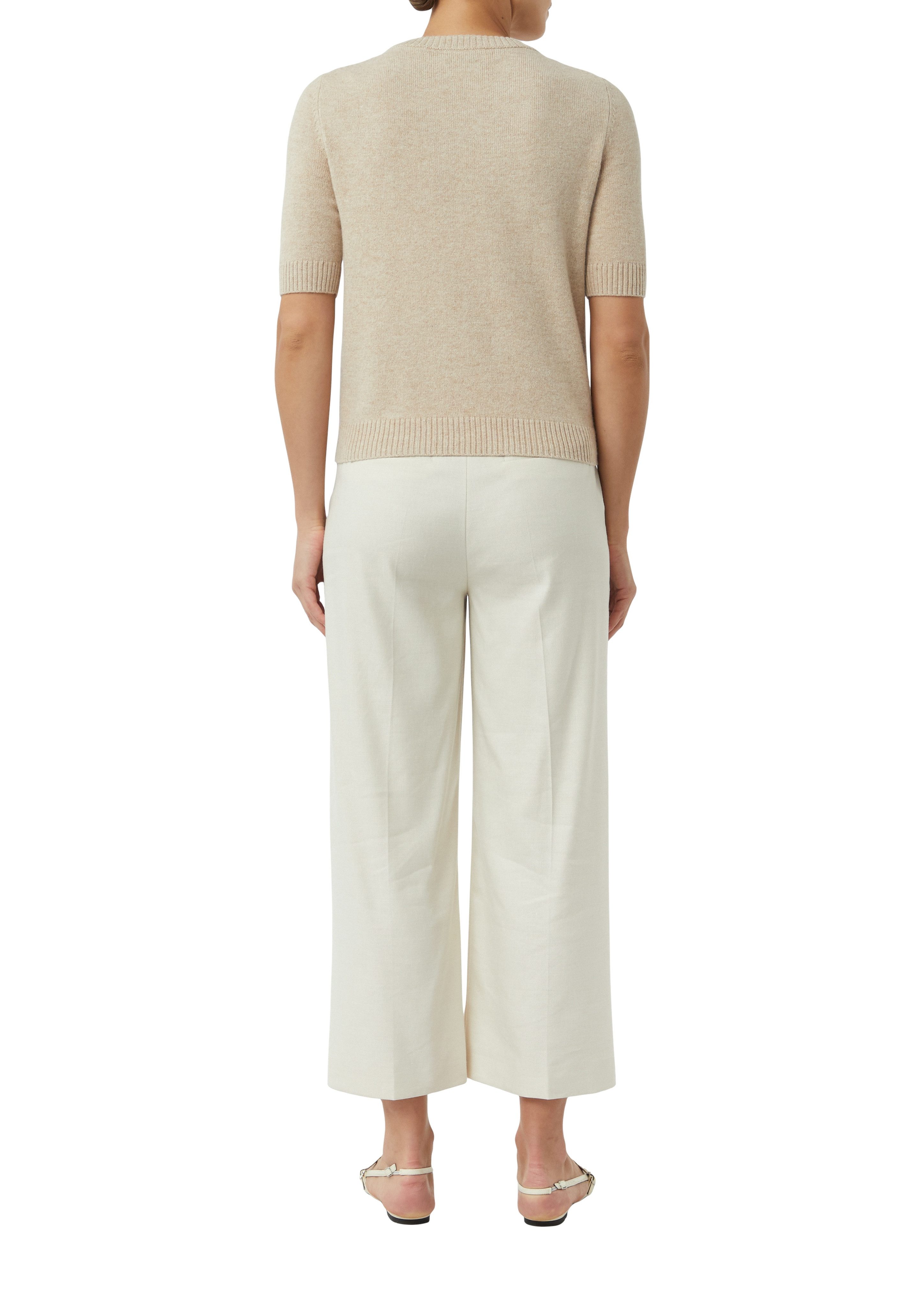 comma Strickpullover mit Rippbündchen