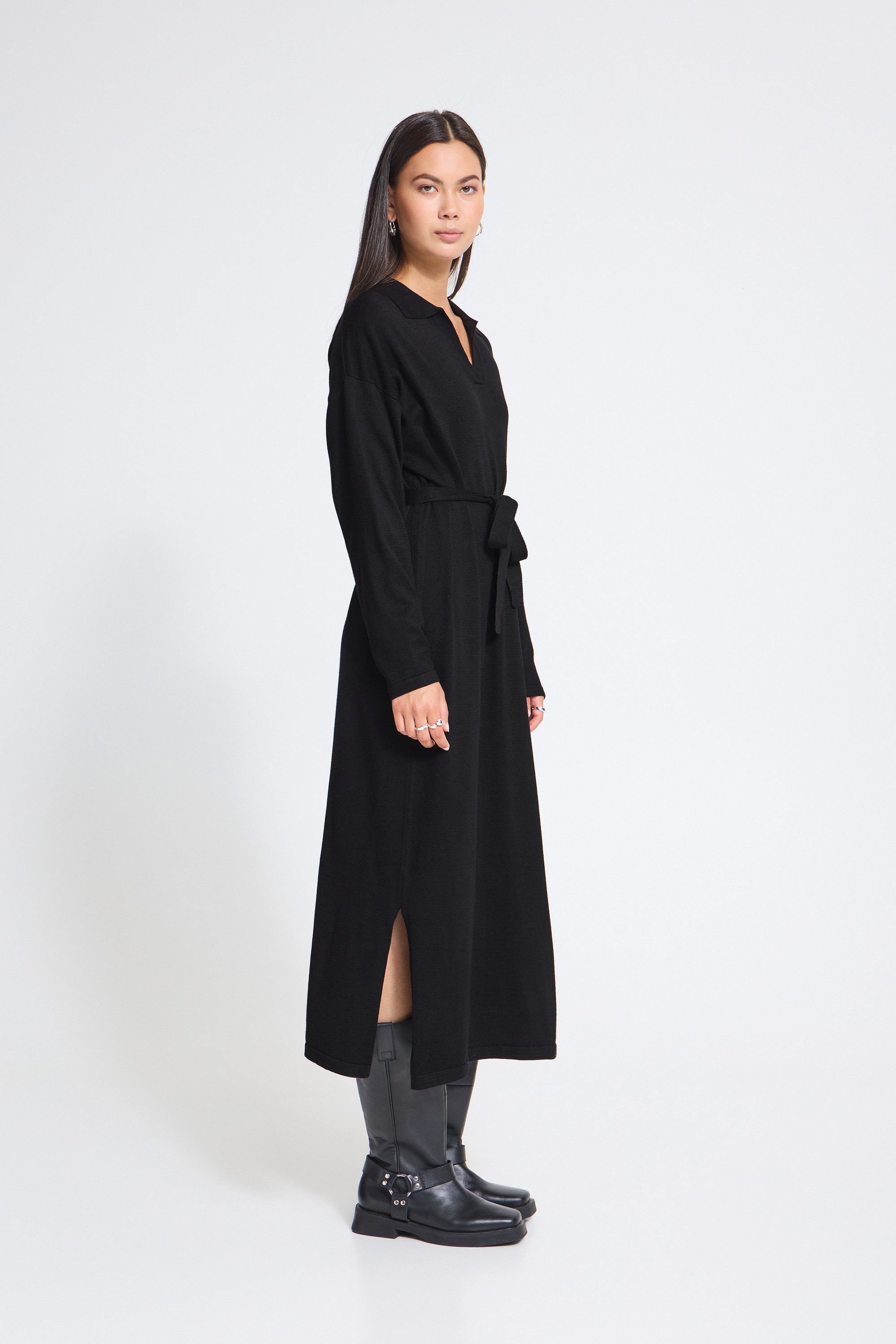 ICHI Jerseykleid Freizeitkleid IHLULS