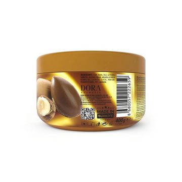 Dora Kozmetik Gesichtsmaske Black & Red Clay Face Mask Argan Oil 400g