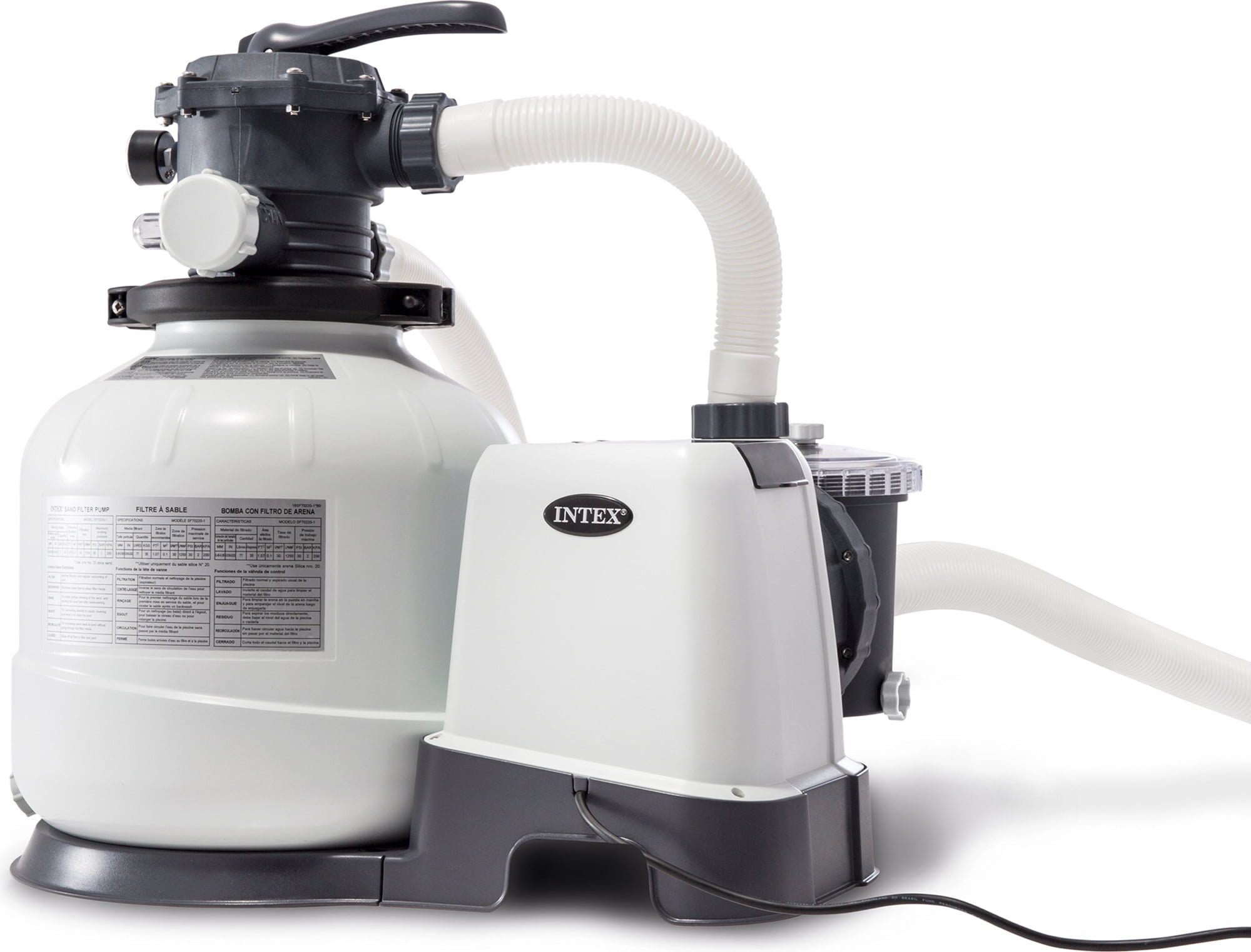 Intex Sandfilteranlage Krystal Clear 8 m³