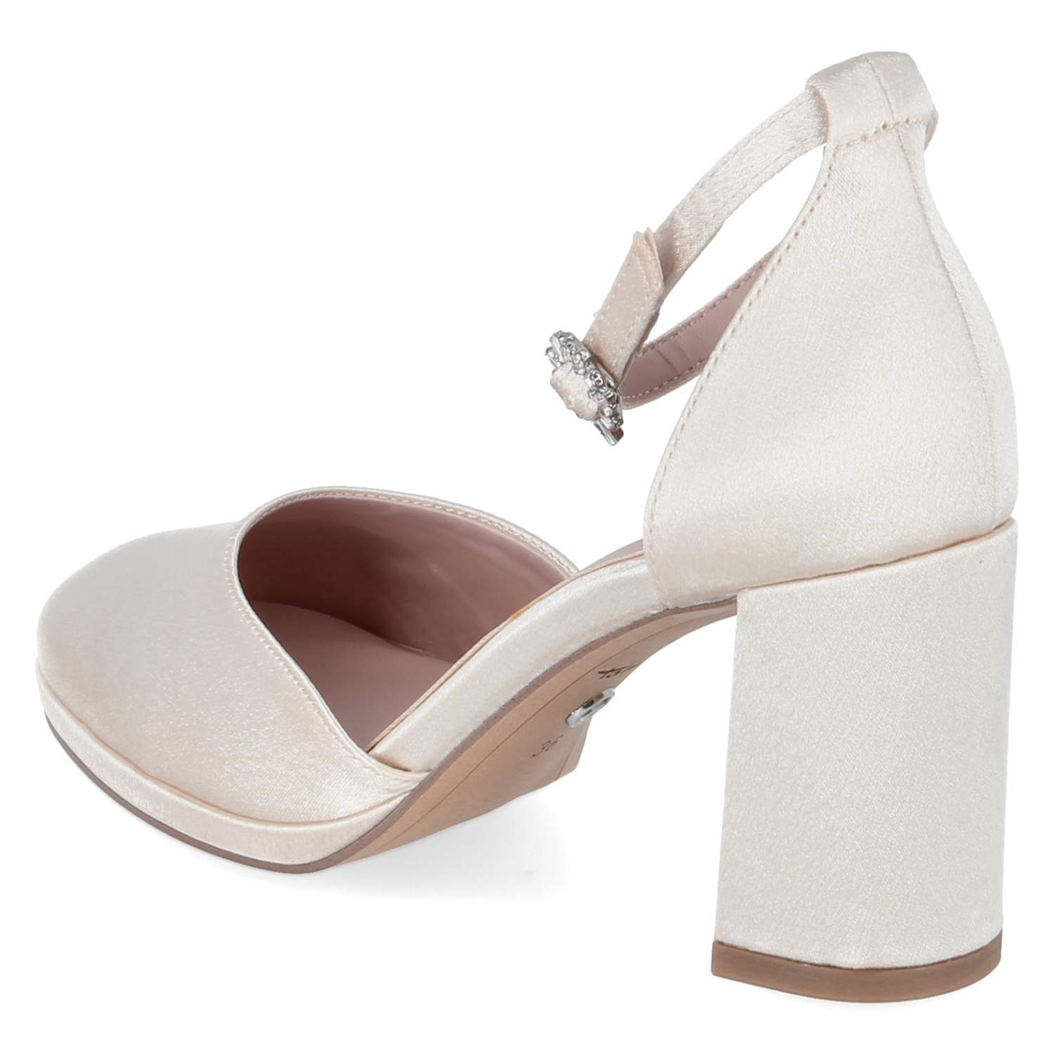 Tamaris Tamaris 1-22463-45-229 Damen Textil weiss Keilpumps