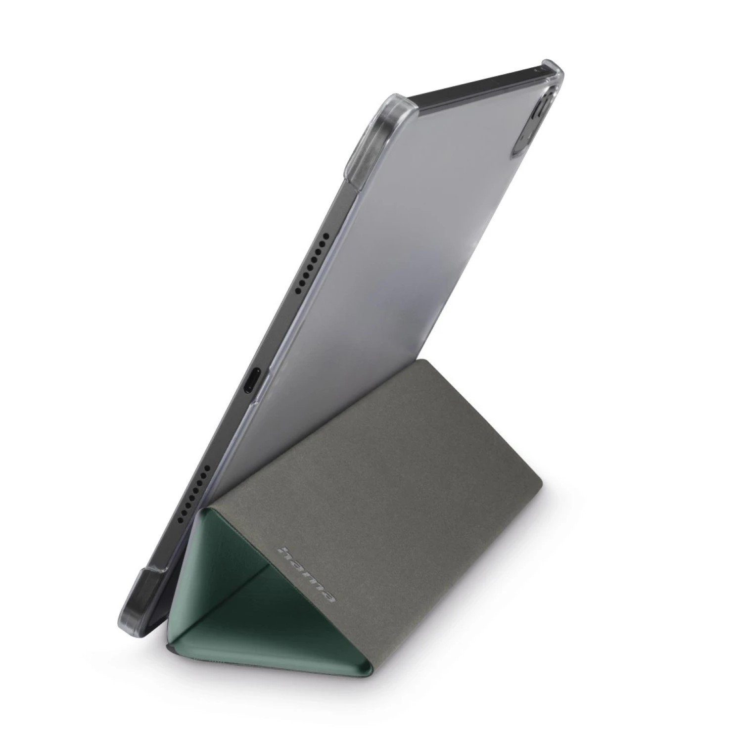 Hama Tablet-Hülle Smart Case Fold Clear Tasche Cover Hülle Grün, für Apple iPad Pro 11" 2020 2. Generation 2021 3. Gen. 2022 4. Gen.