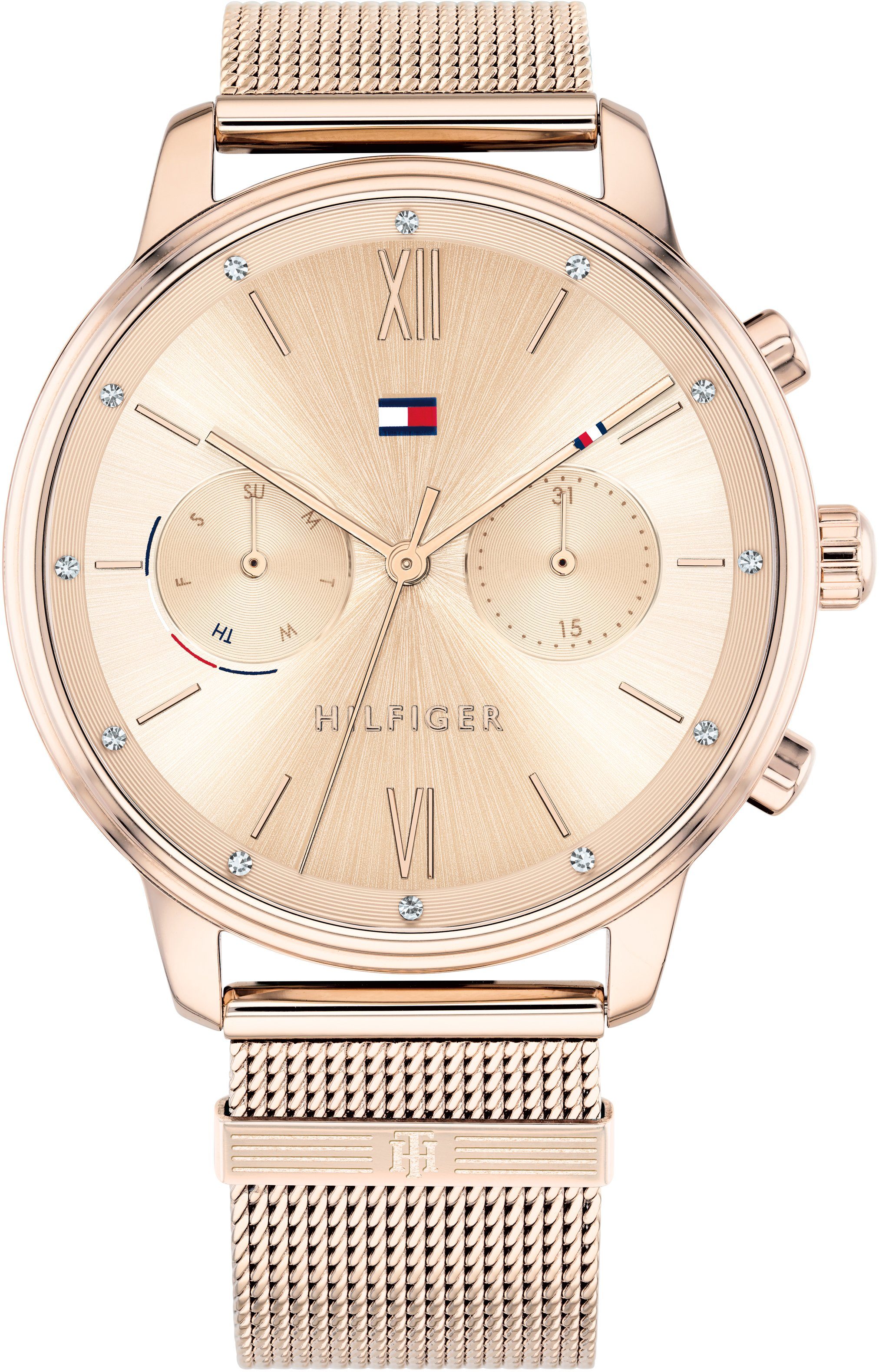 1782303 Casual, Hilfiger Multifunktionsuhr Tommy