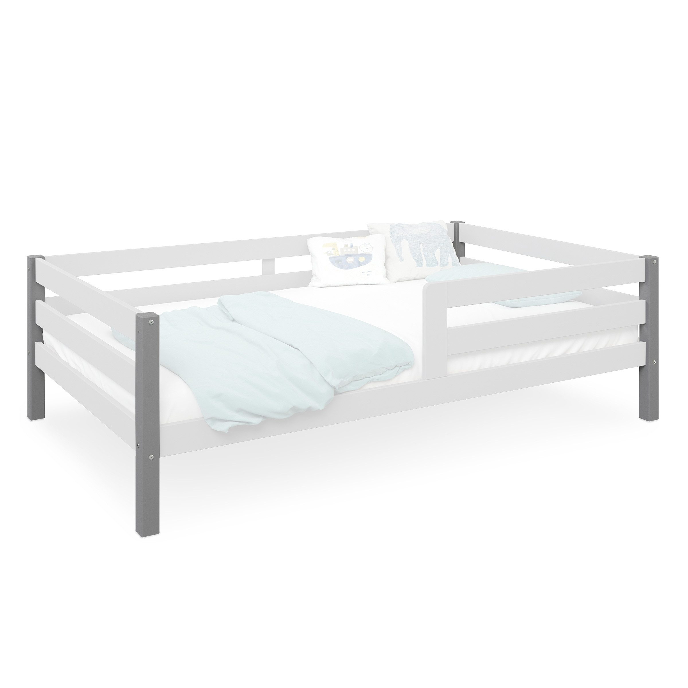 Ehrenkind Umbauseiten Umbau-Set aus FSC® Kiefernholz für Sona Bodenbett zum Kinderbett