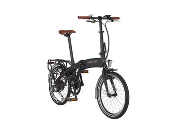 FISCHER Fahrrad E-Bike E-Faltrad FR18, 7 Gang Shimano ACERA SGS Schaltwerk, Kettenschaltung, Heckmotor, 317 Wh Akku