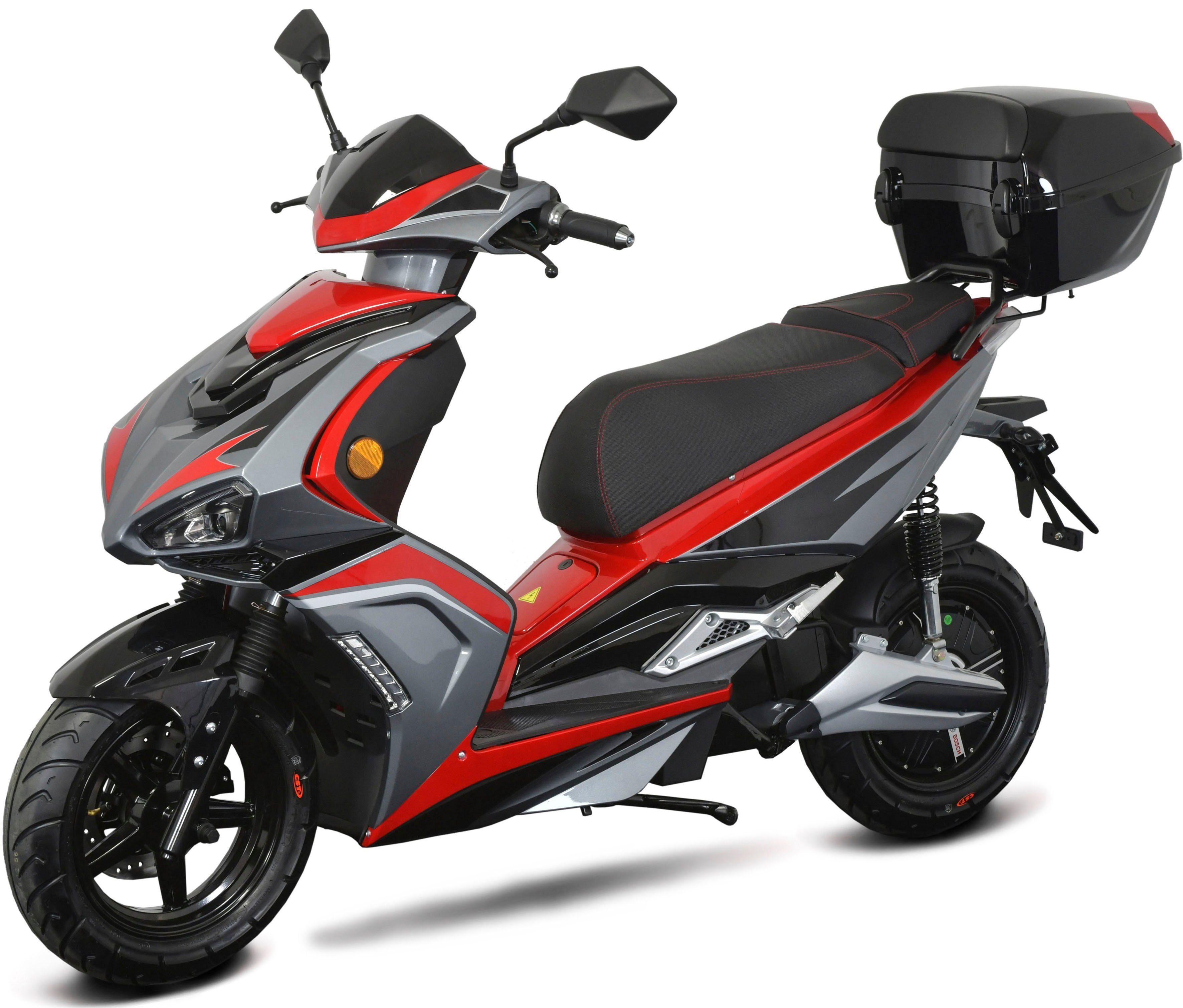 GT UNION E-Mofaroller e-Striker 25, 25 km/h, Bosch-Motor