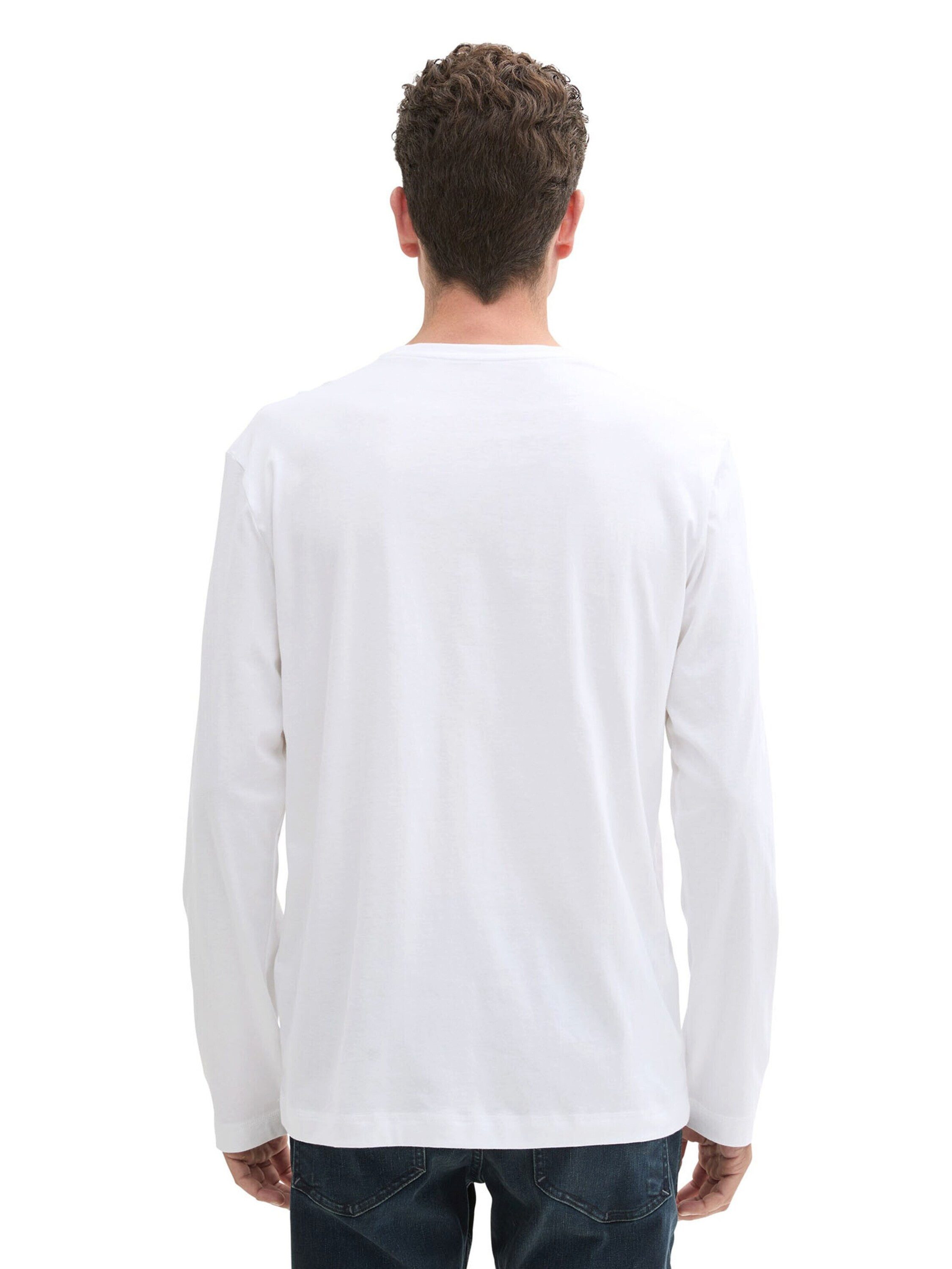 TOM TAILOR Langarmshirt (1-tlg) Plain/ohne Details