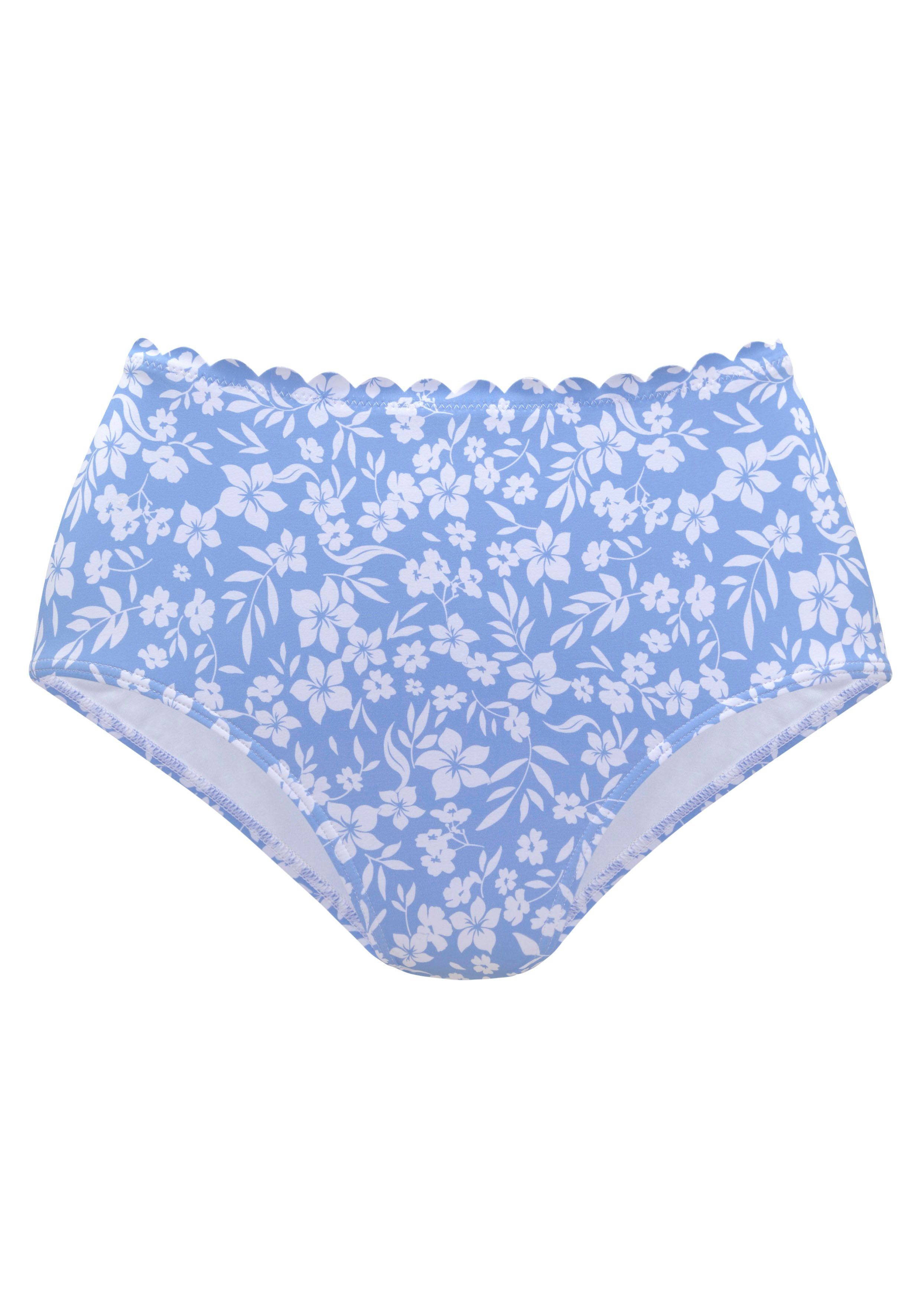 Vivance Bikini-Hose Leni mit gelaserter Wellenkante günstig online kaufen