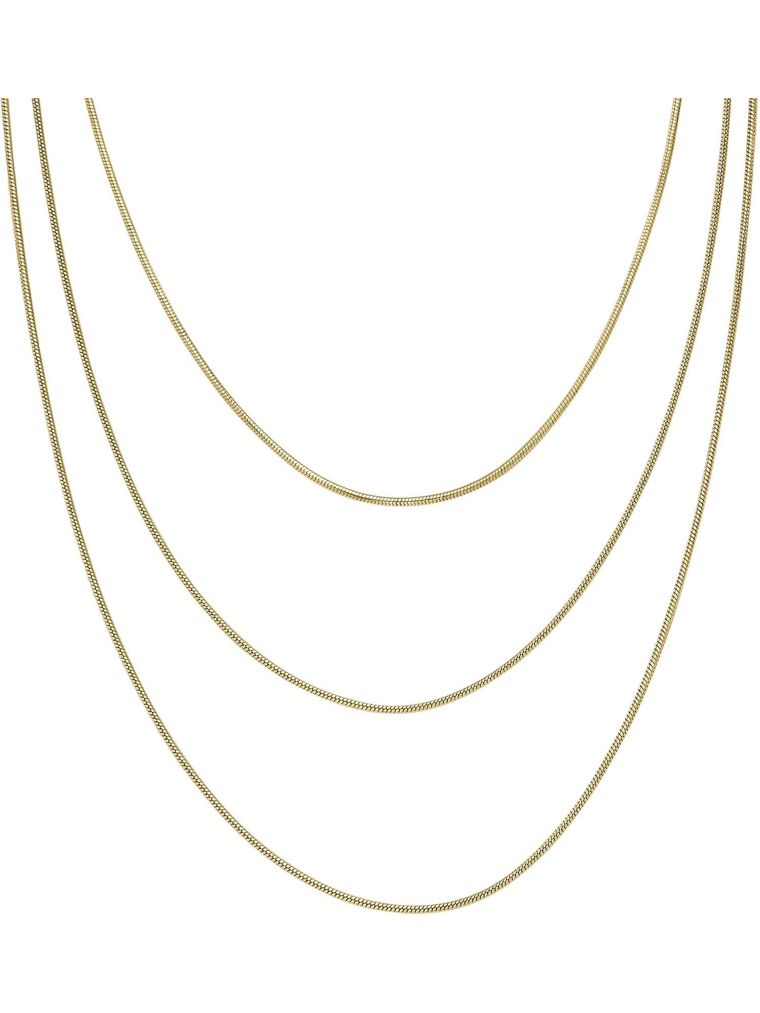 Fossil Collier Fossil Damen-Kette Edelst...