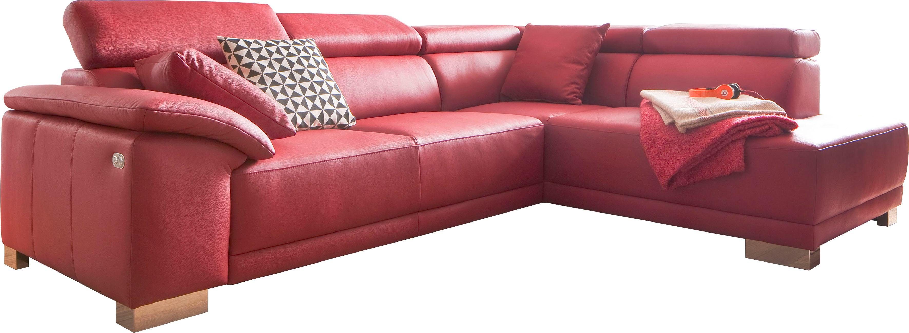 3C Candy Ecksofa "Menorca modern und bequem, OTTOs Choice, L-Form", Kopftei günstig online kaufen