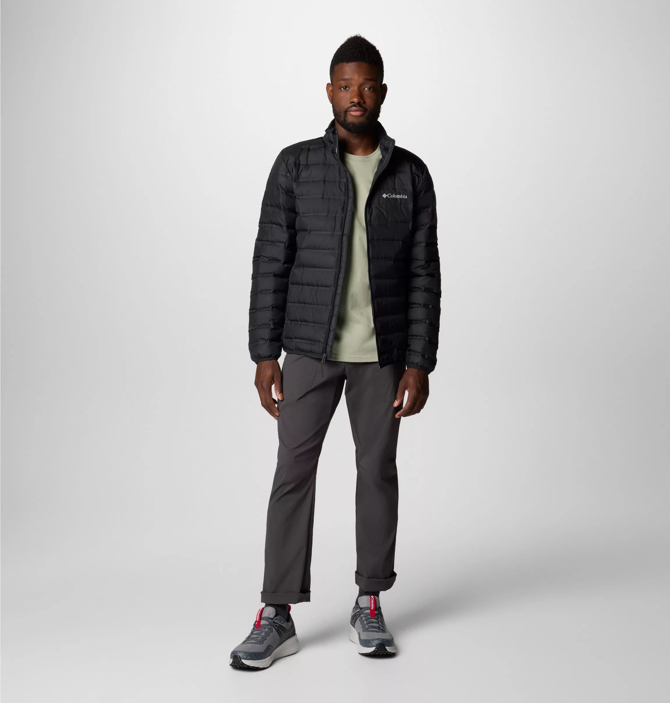Columbia Daunenjacke Lake 22 II Down Jacket mit Stehkragen, wasserabweisend, windabweisend, hüftbedeckend