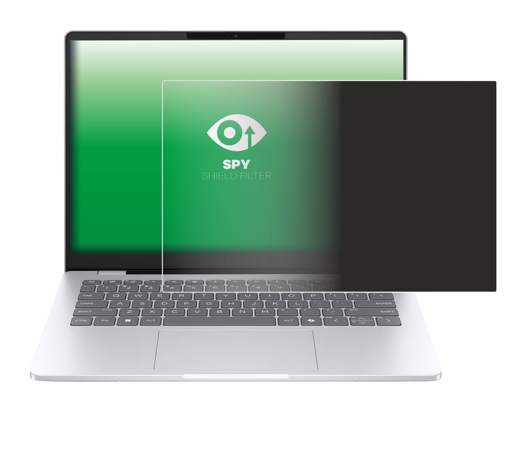 upscreen Displayschutzfolie Blickschutzfilter für HP OmniBook 7 14" Laptop AI, Anti-Spy Privacy Filter Sichtschutz Blickschutzfilter Blaulicht-Schutz
