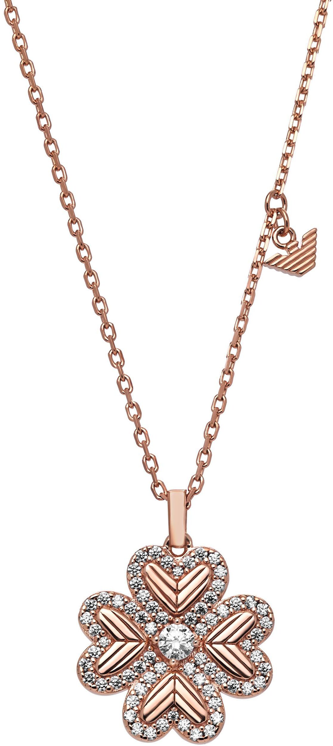 Emporio Armani Kette mit Anhänger Schmu...