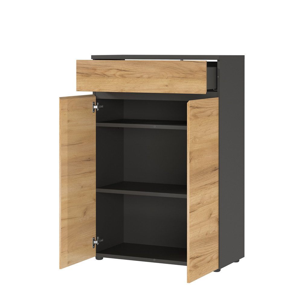 Lomadox Aktenschrank LUGANO-01 Büro 120 cm günstig online kaufen