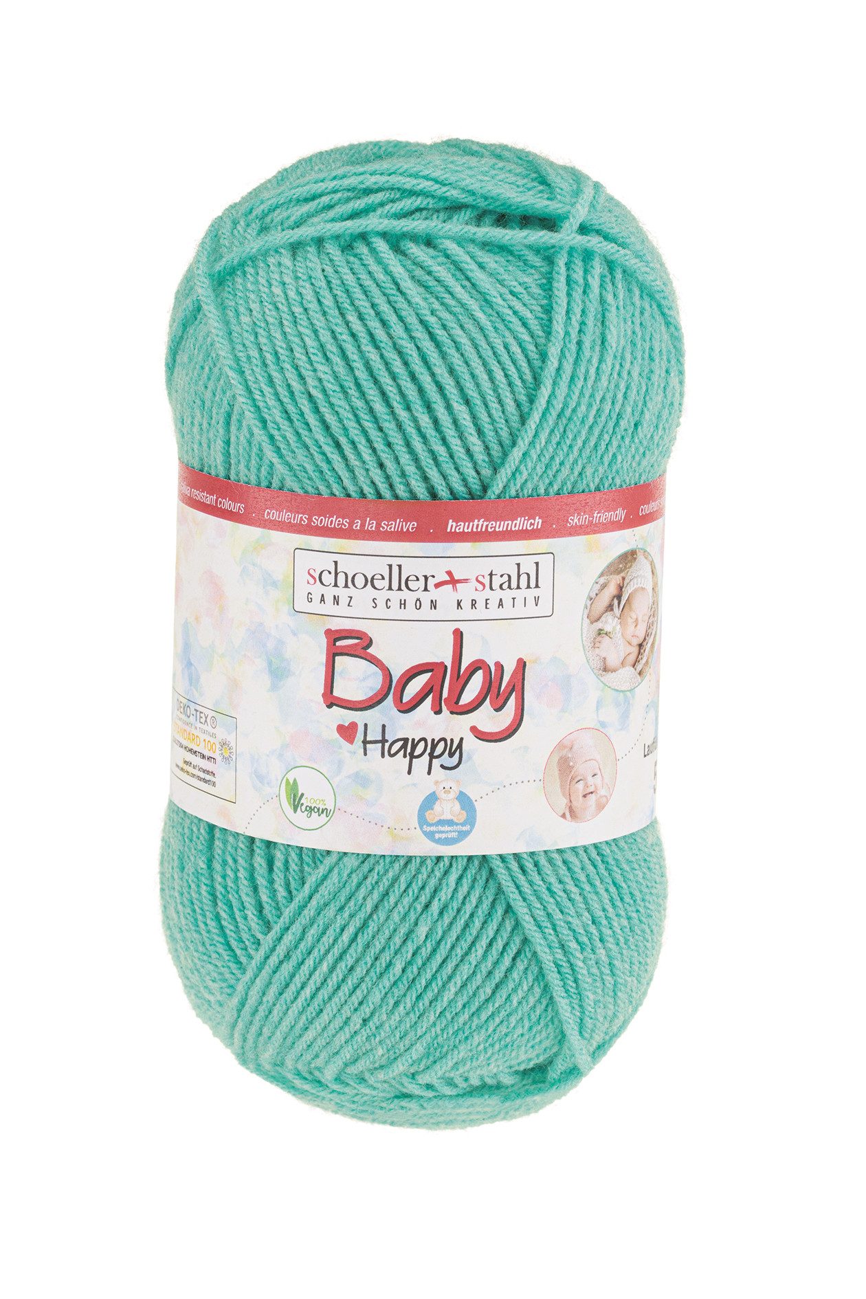 Schoeller + Stahl Baby Happy Häkelwolle, 185 m, weich und pflegeleicht
