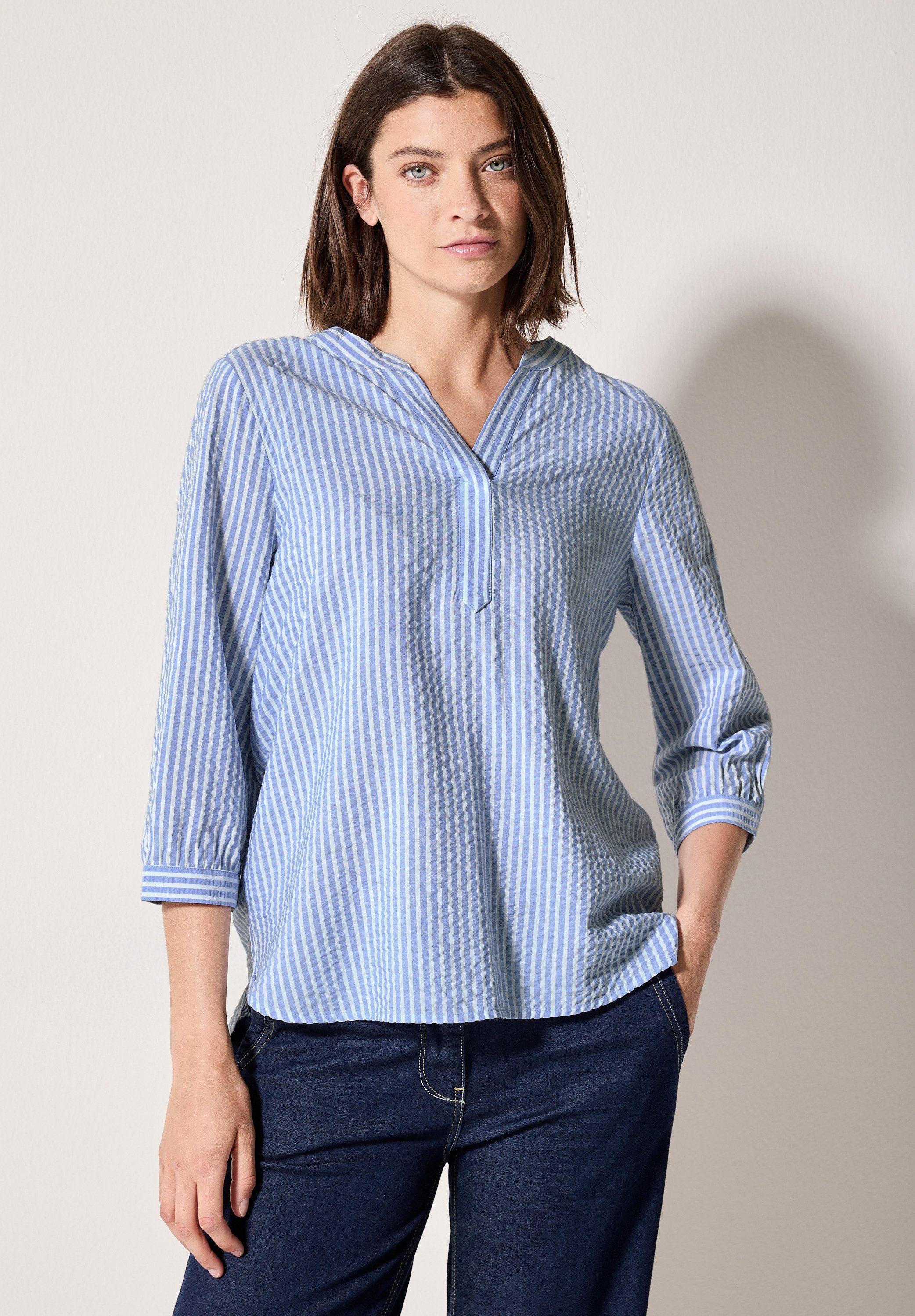 Cecil Klassische Bluse, mit 3/4 Ärmeln günstig online kaufen