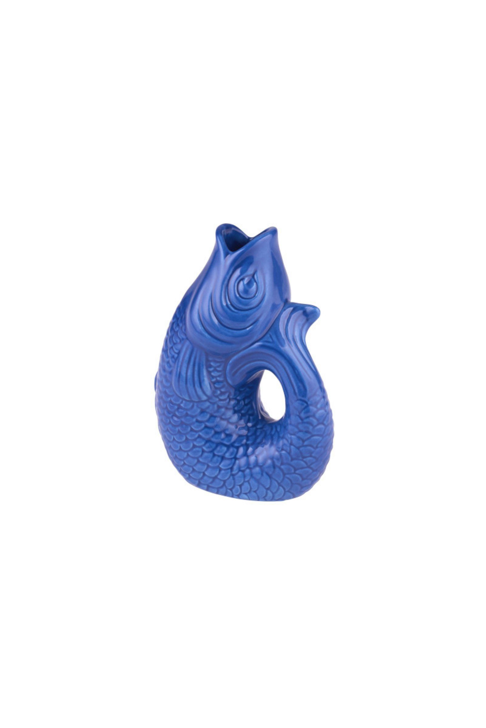Dekovase Monsieur Carafon Vase / Karaffe Fisch XS azure 0,2l