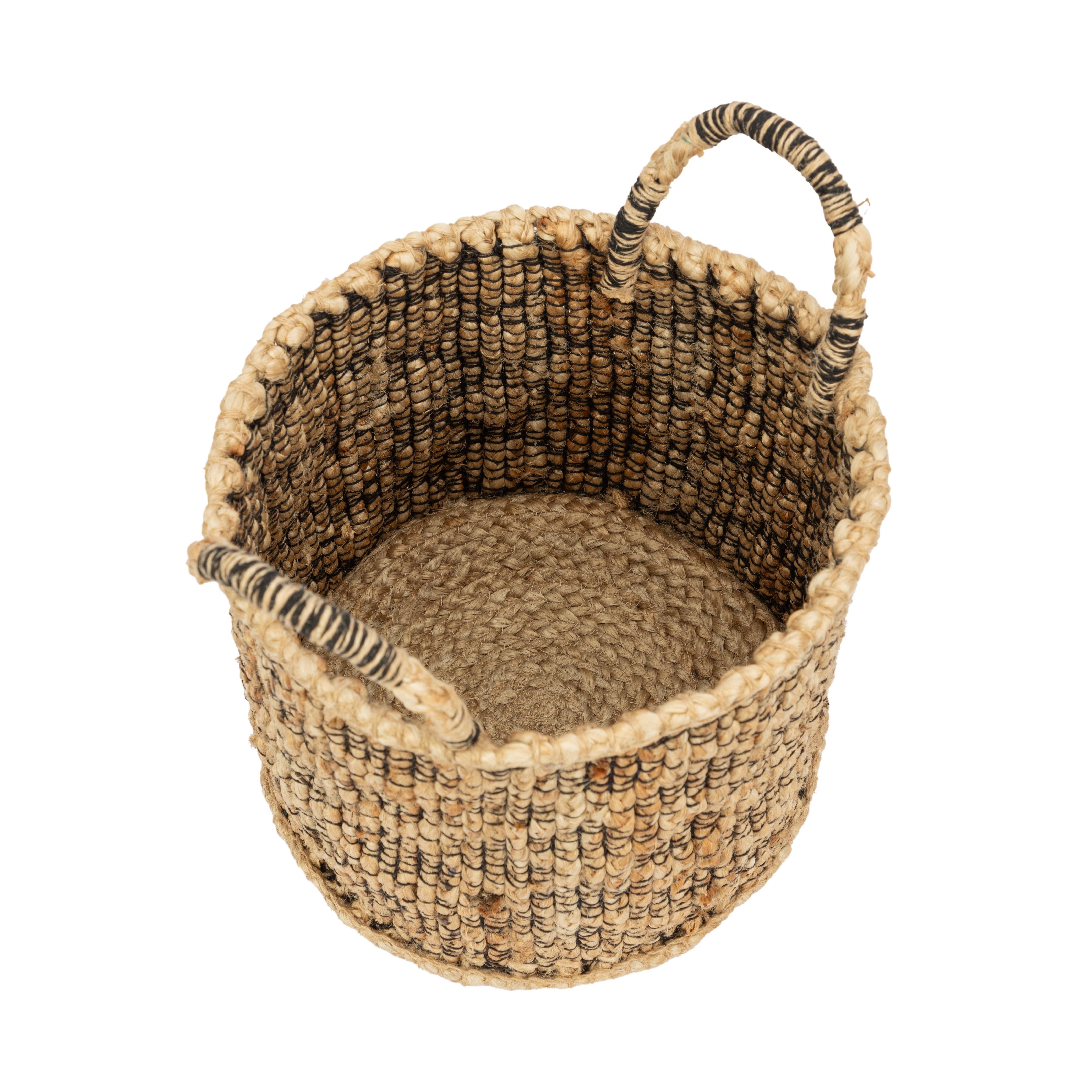 El Puente Aufbewahrungskorb Korb "Purista", Handmade, Handmade