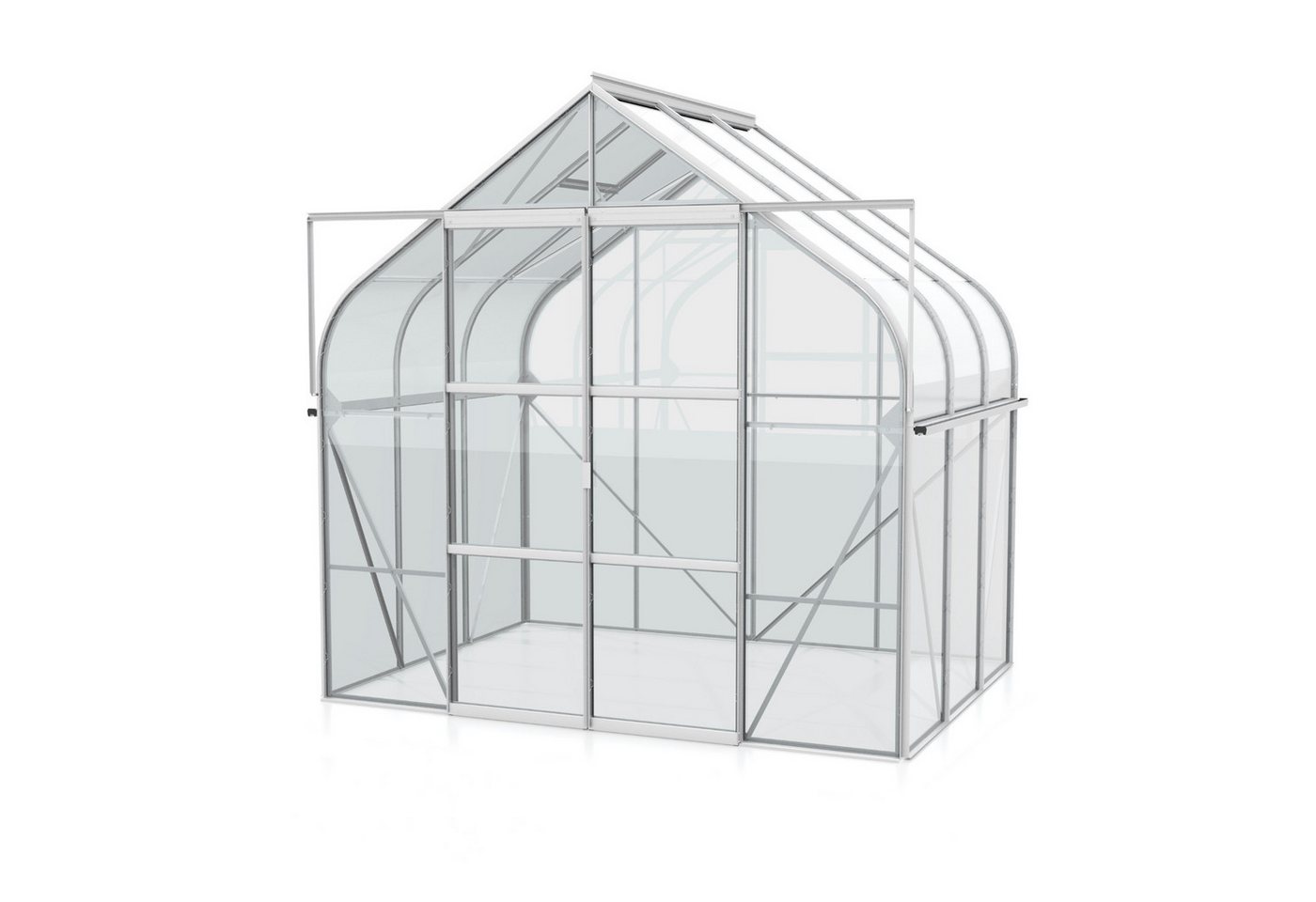 Vitavia Gewächshaus Diana 5000, 3,00 mm Wandstärke, Zollingerdach silberfarben | Rabatt: 49% Vitavia Gewächshaus Diana 5000, 3,00 mm Wandstärke, Zollingerdach silberfarben | Rabatt: 49%