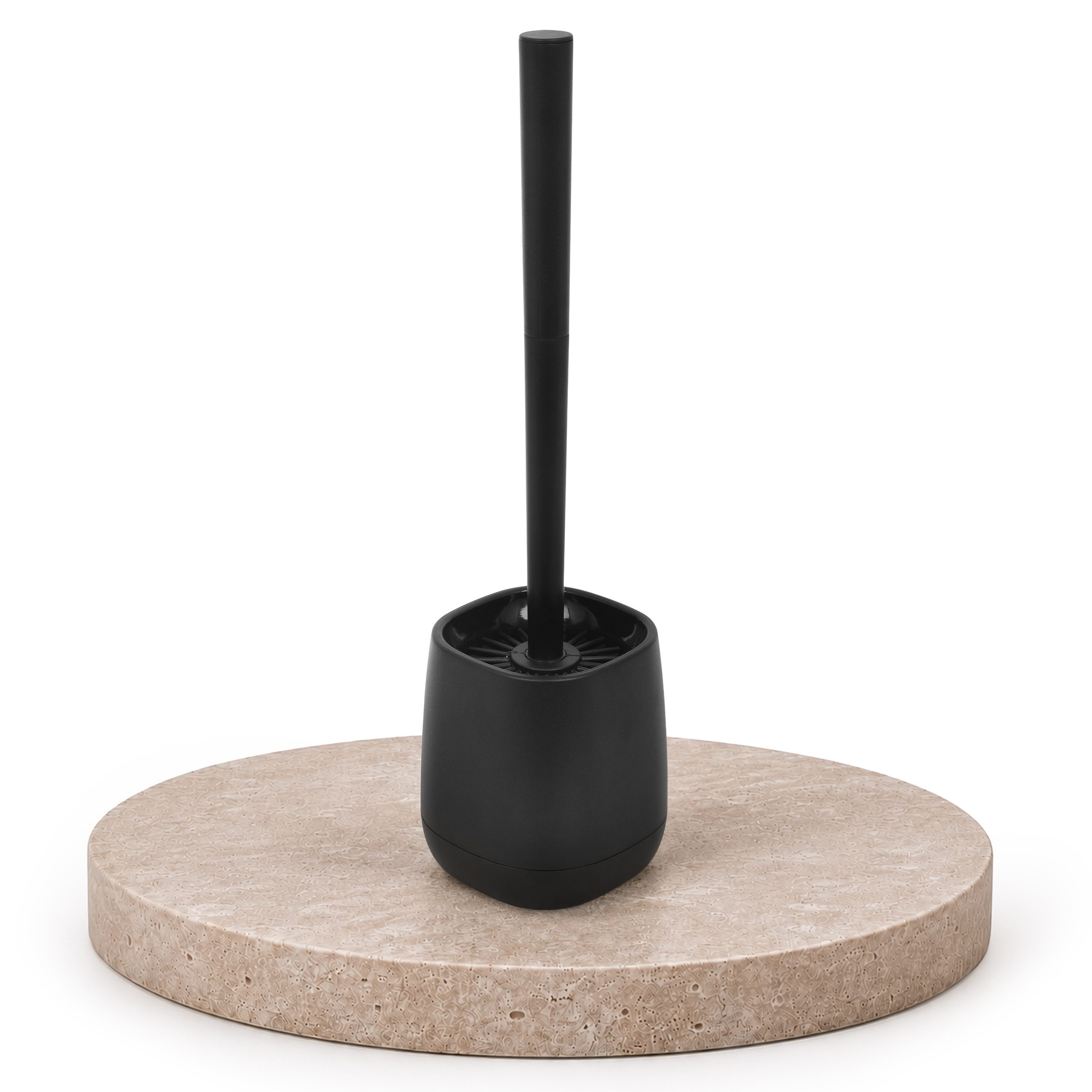YourCasa WC-Reinigungsbürste YourCasa Klobürste Silikon mit Halter, hygienische Toilettenbürste, Badezimmer, Bürstenkopf wechselbar