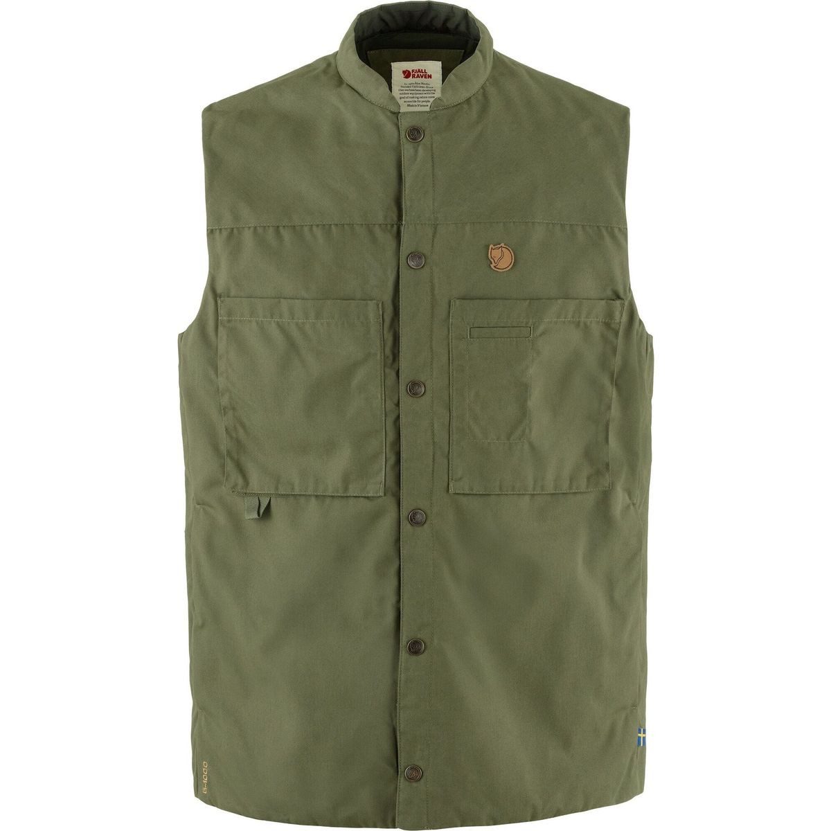 Fjällräven Funktionsweste Singi Padded Vest M Robuste, gepolsterte Weste mit vielen Taschen, ideal für