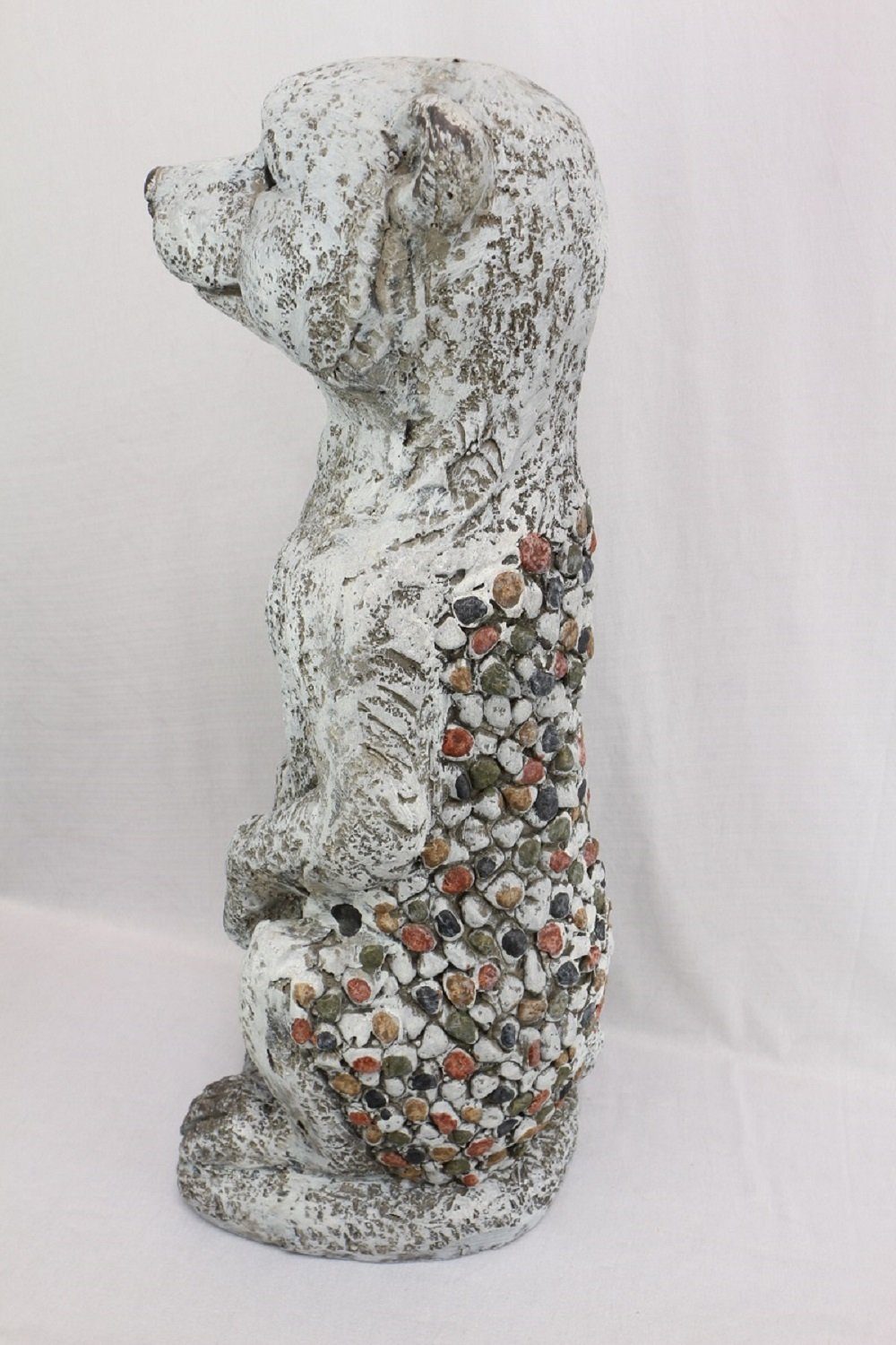 Garten 59 Figur Linoows Dekoobjekt Magnesia aus Garten Gartendeko, cm Skulptur Manguste, Erdmännchen,