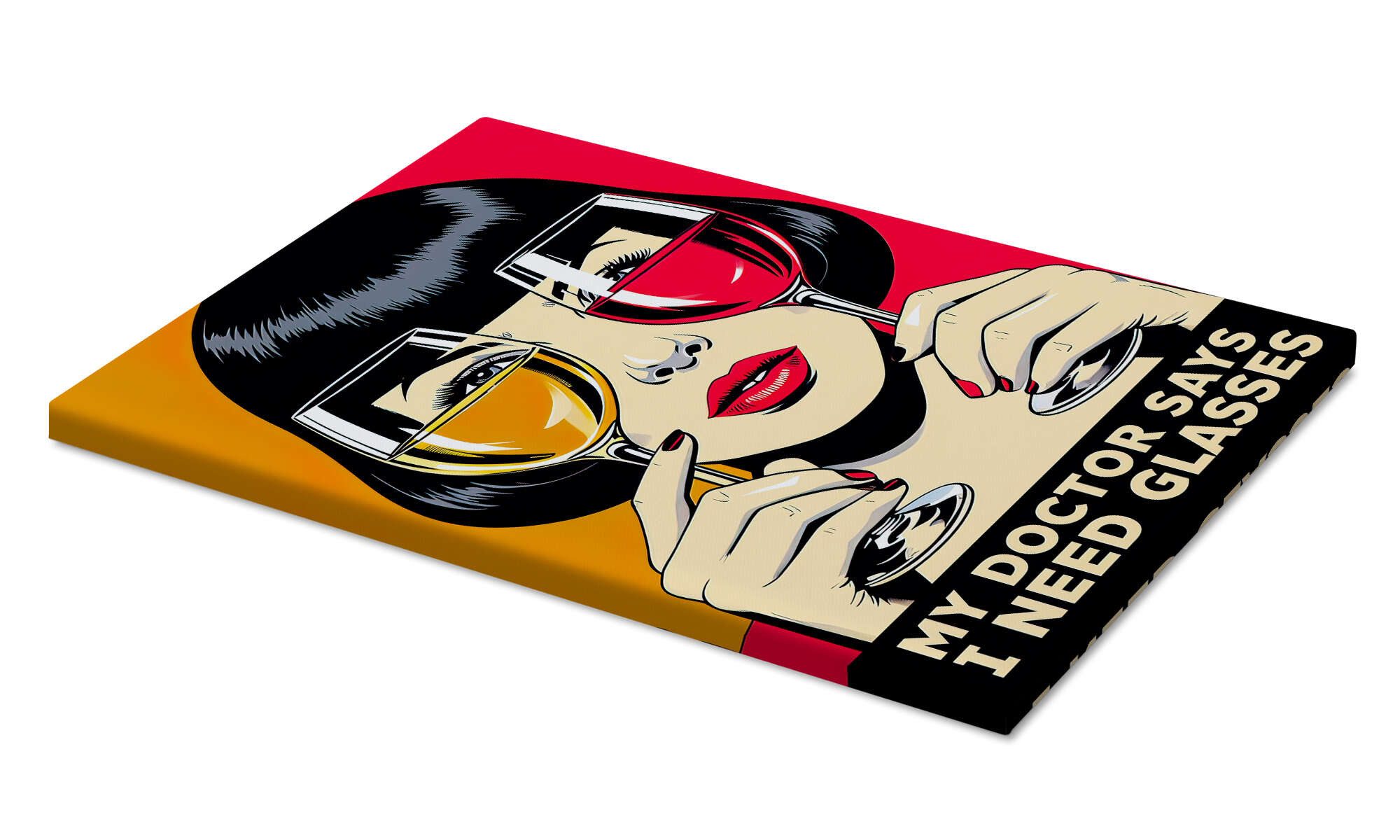 Posterlounge Wandbild My doctor says I need glasses, nobelart, erhältlich a günstig online kaufen