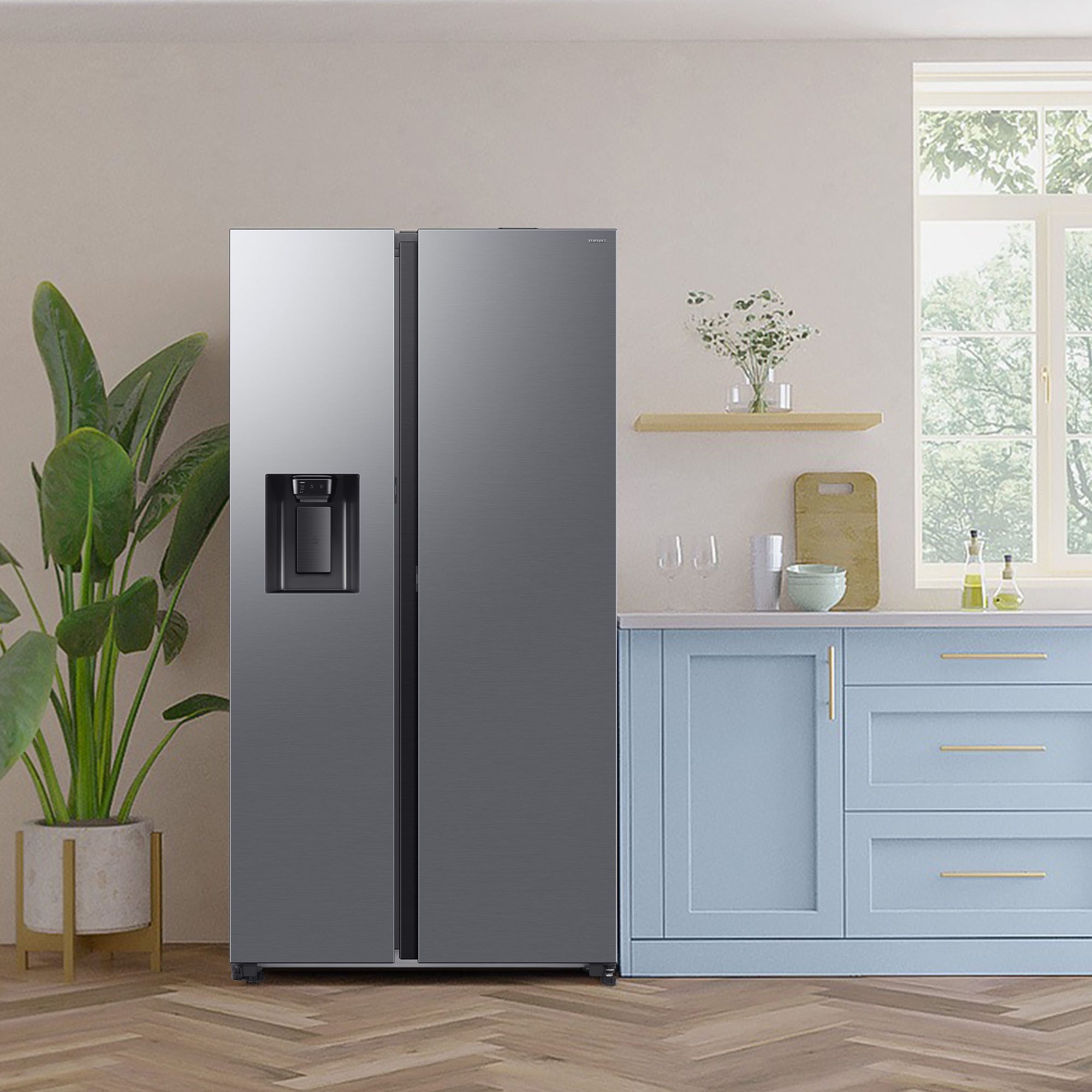 Samsung Side-by-Side RS80F RS80F67KCTEF, 178,4 cm hoch, 91,2 cm breit