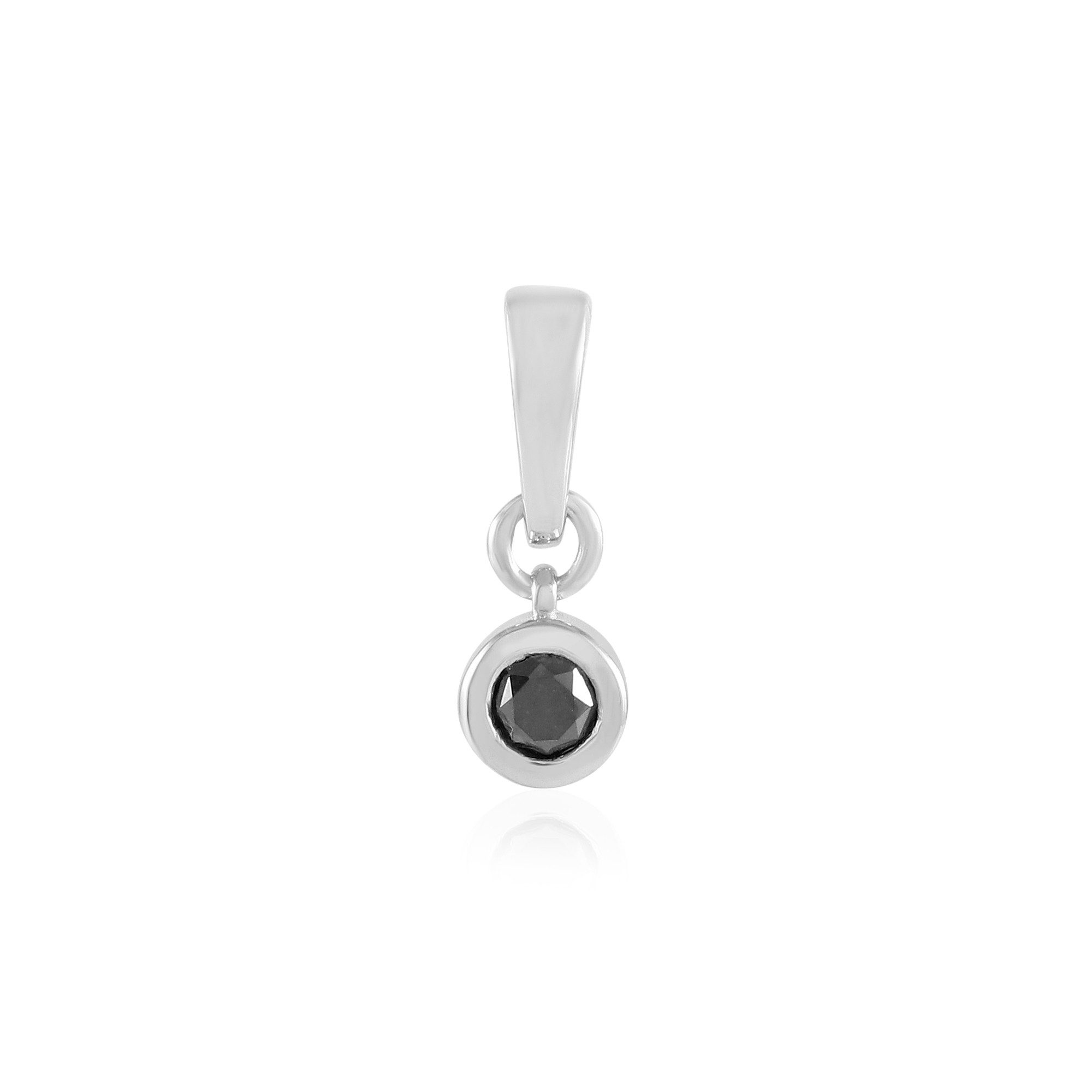 Cavill Kettenanhänger Schwarzer Diamant plattierter Silber-Anhänger (1-tlg)