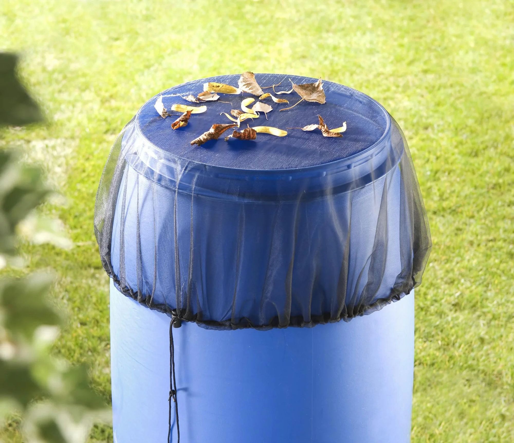 Westfalia Werkzeug Speichenschutznetz Regentonnen-Netz Anthrazit