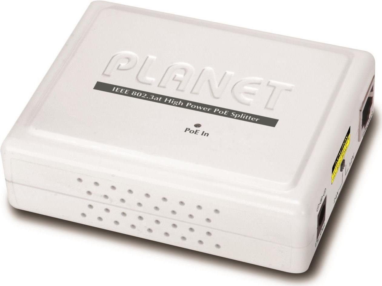 PLANET TECHNOLOGY 802.3at Giga.High PoE Splitter Netzwerk-Adapter
