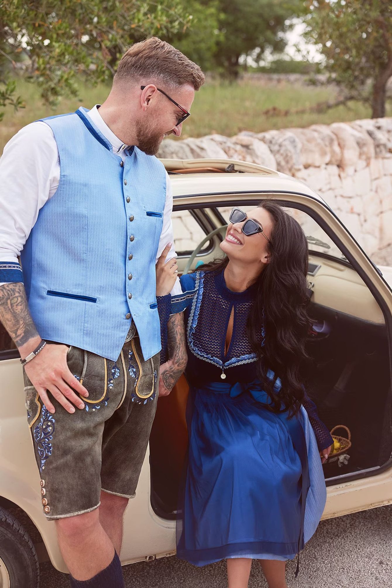 KRÜGER BUAM Trachtenweste