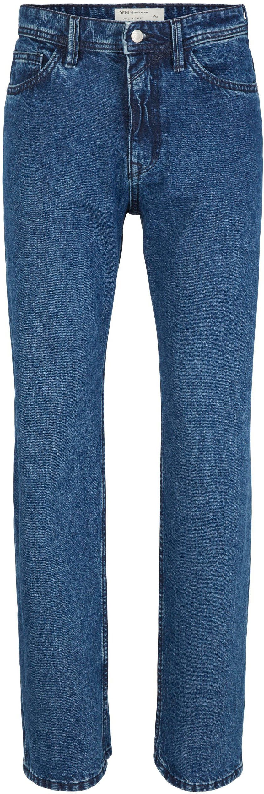 clean Denim Straight-Jeans mid TAILOR TOM