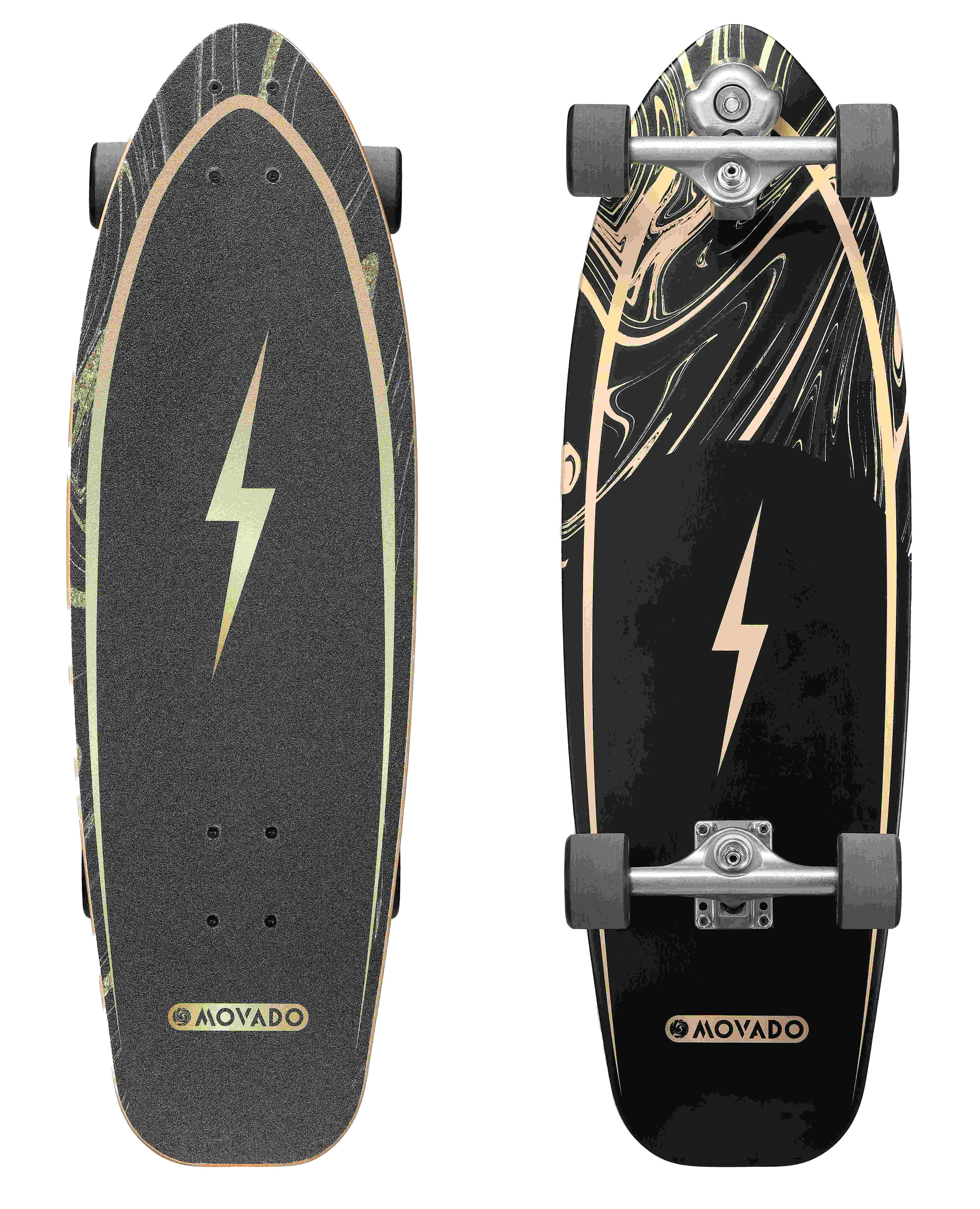 Skateboard Longboard, ab 8 Jahre, ab 125 cm, Jungen, Mädchen