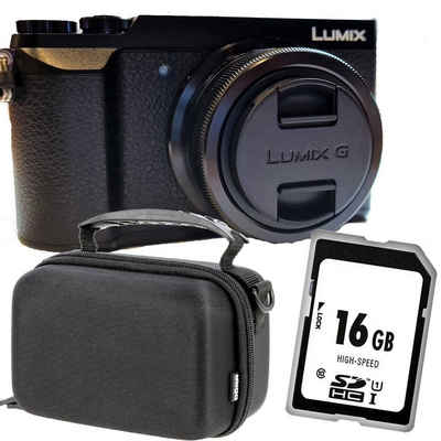 Panasonic Panasonic Lumix GX80 Kit+Tasche+16 GB SD Karte Kompaktkamera