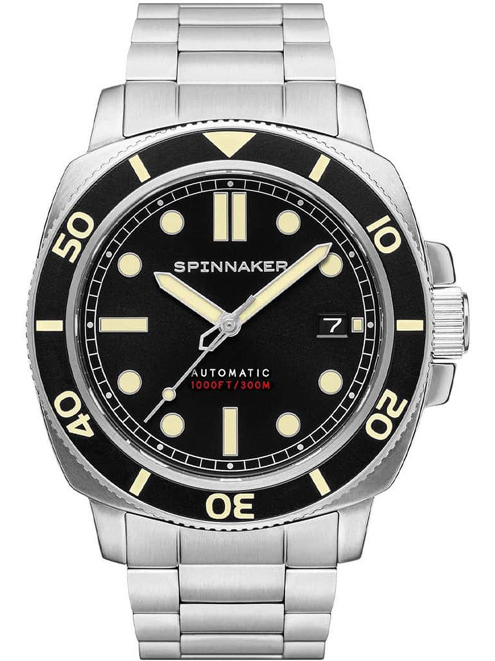 Spinnaker Automatikuhr Spinnaker SP-5088-11 Hull Diver Automatik Herrenuhr 42mm 30ATM Spinnaker SP-5088-11 Hull Diver Automatik Herrenuhr 42mm 30ATM