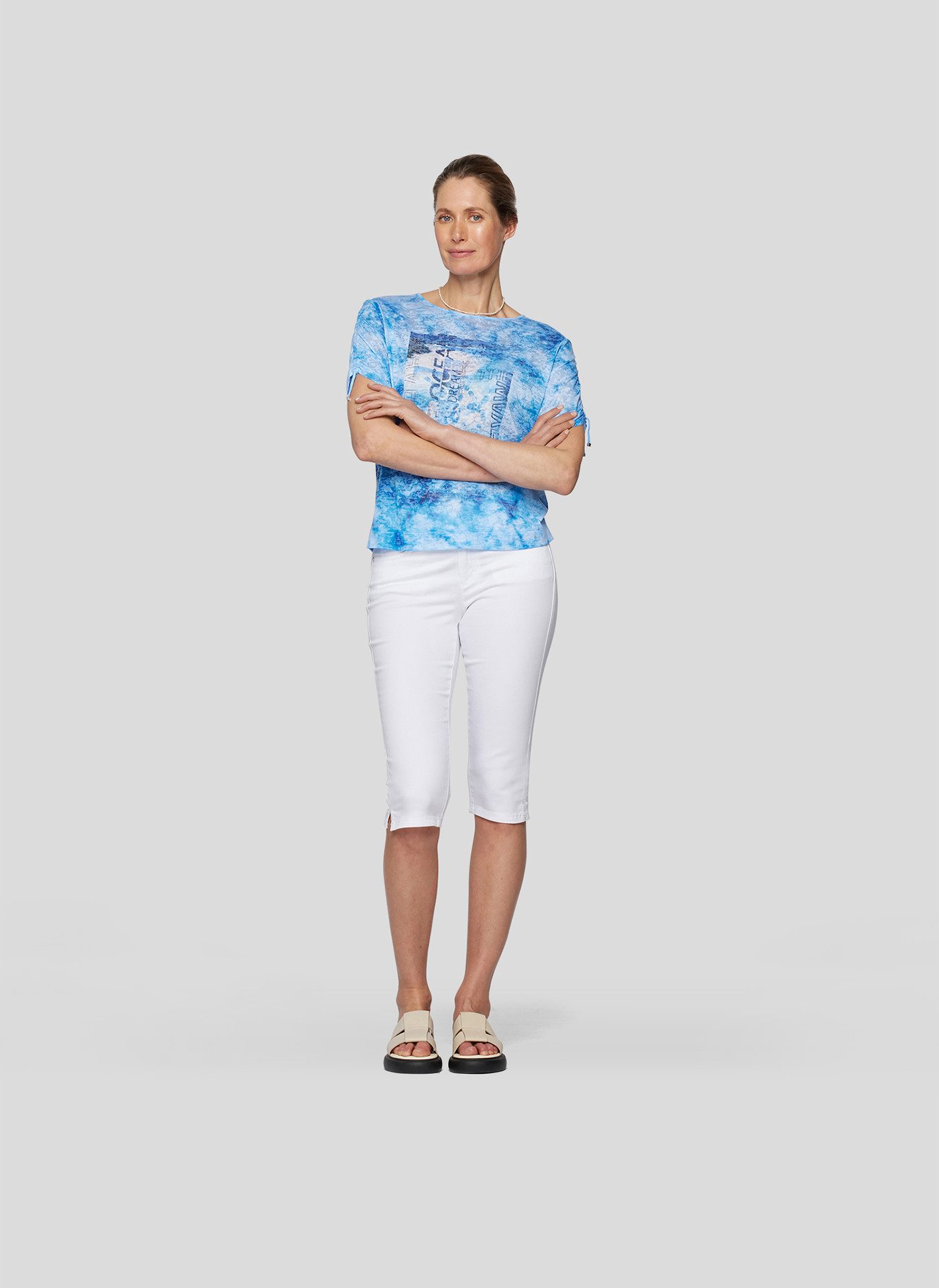Rabe Print-Shirt Rabe T-Shirt mit abstrakter Musterung