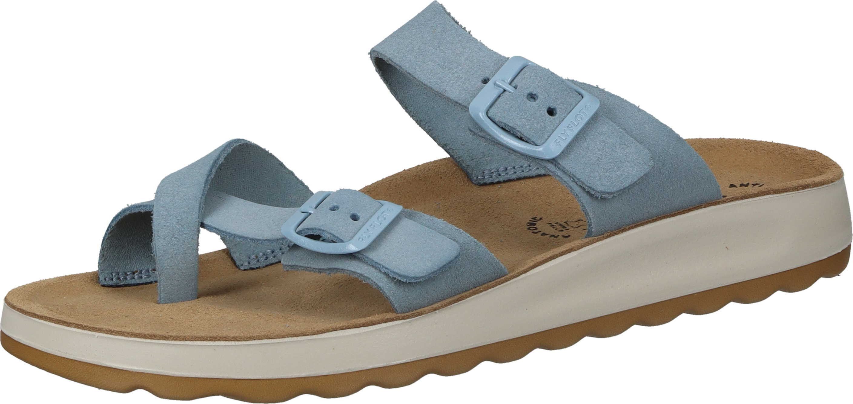 Fly Flot Pantoletten Pantolette aus Veloursleder günstig online kaufen