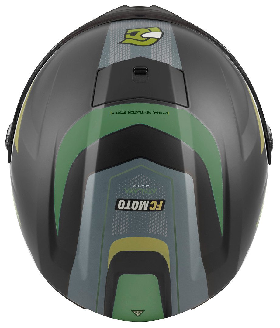 FC-Moto Motorradhelm FF114B Zeron Helm, vorbereitet für Pinlockscheibe