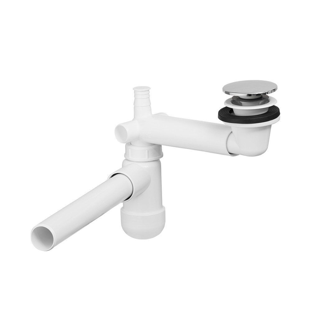 Lomadox Ablaufgarnitur SIPHON-56 Siphon für eingelassene günstig online kaufen