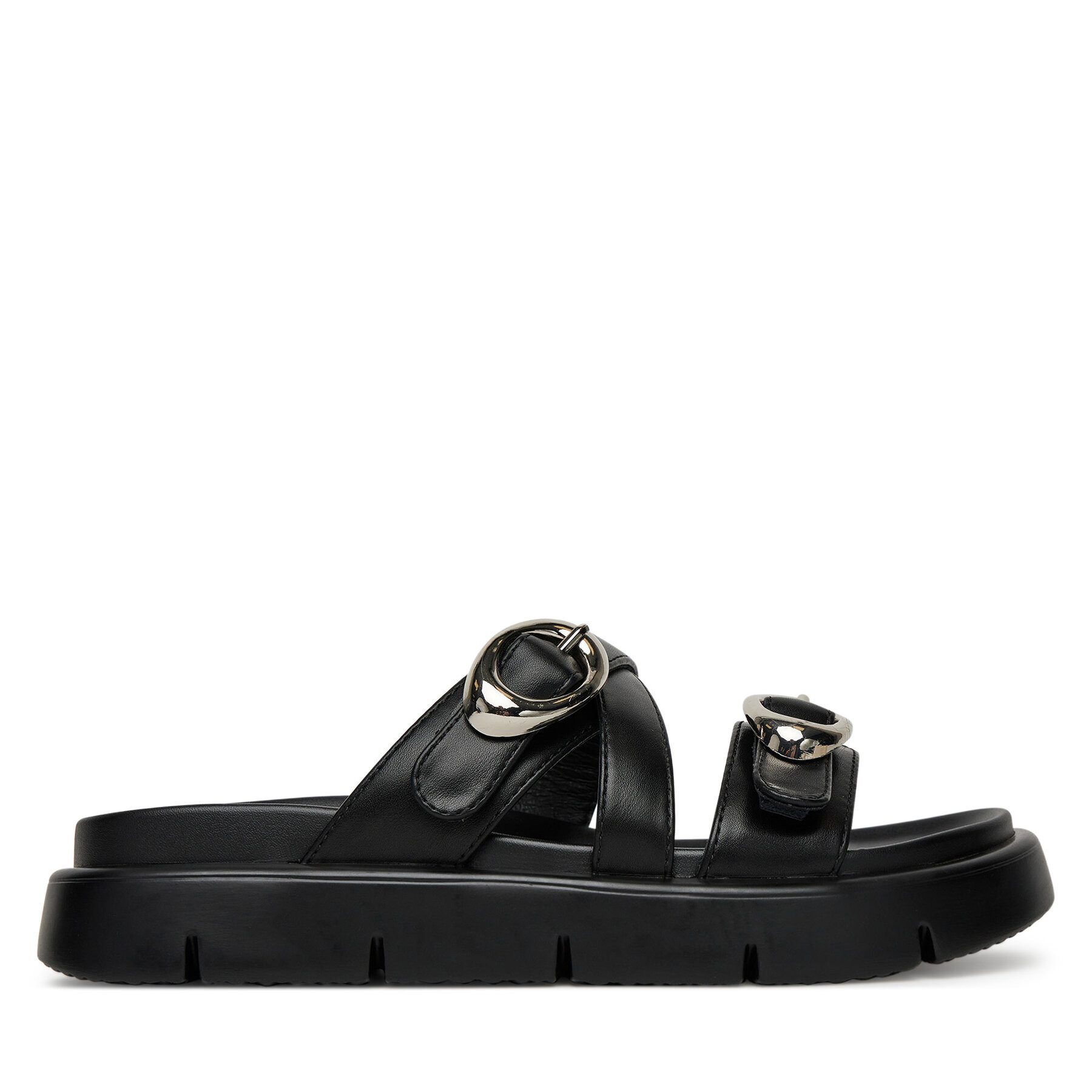Badura Badura Damen Flip-Flops Schwarze CHAMOMILE-7Y002 Badepantolette