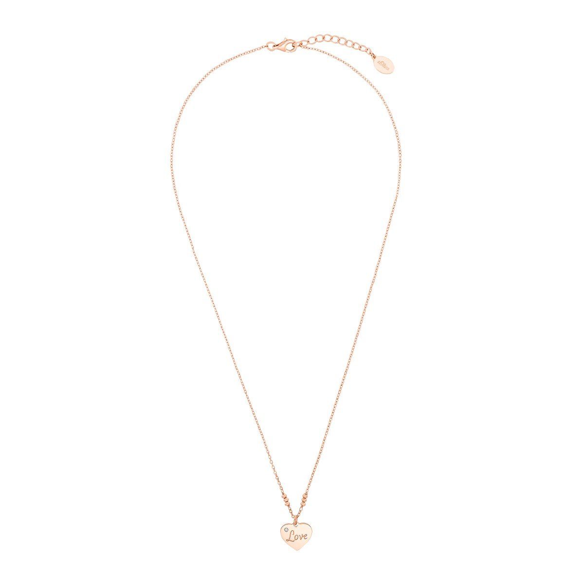 s.Oliver Kette mit Anhänger 2031416 rot...