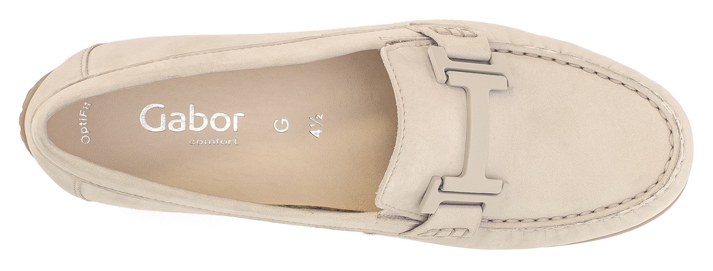 Gabor FLORENZ Mokassin, Komfortschuh, Bequemschuh, Slipper in Weite G (weit)