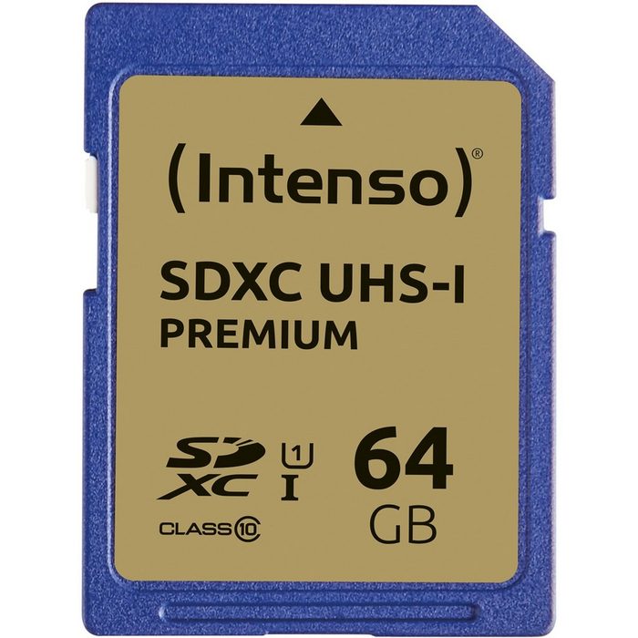 Intenso SDHC UHS-I 64 GB UHS-I U1 Class 10 Speicherkarte