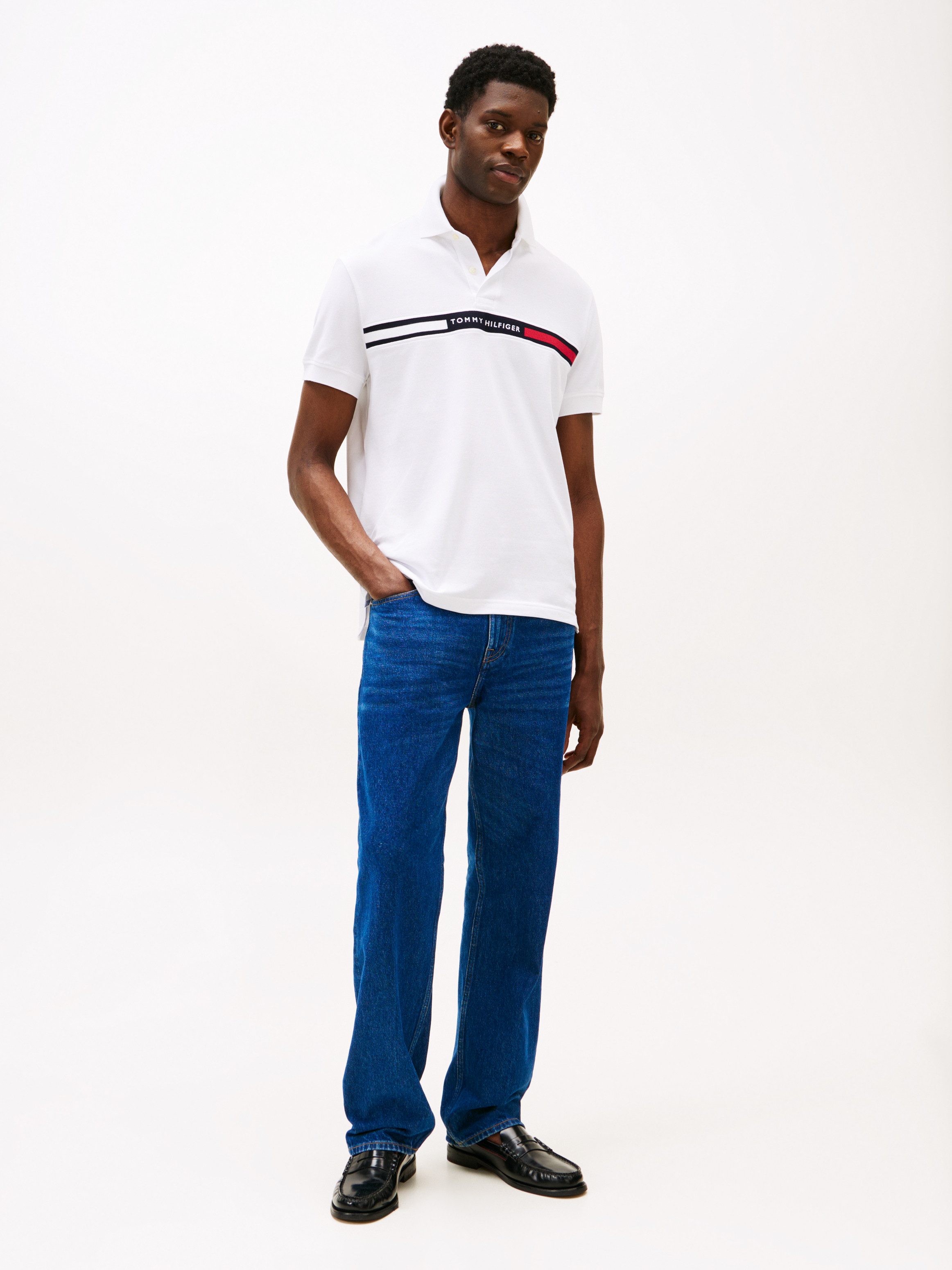 Tommy Hilfiger Poloshirt HILFIGER CHEST INSERT REG POLO günstig online kaufen