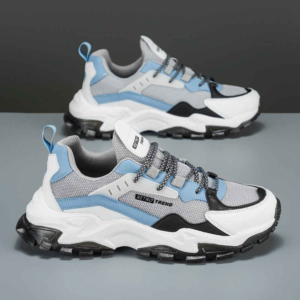 HUSK'SWARE Sneaker (EVA + TPR sorgen für hervorragende Dämpfung und Rückfederung., Schweinsleder kombiniert mit Mesh) Leicht, atmungsaktiv, rutschfest und antib – Bild 3 von 5
