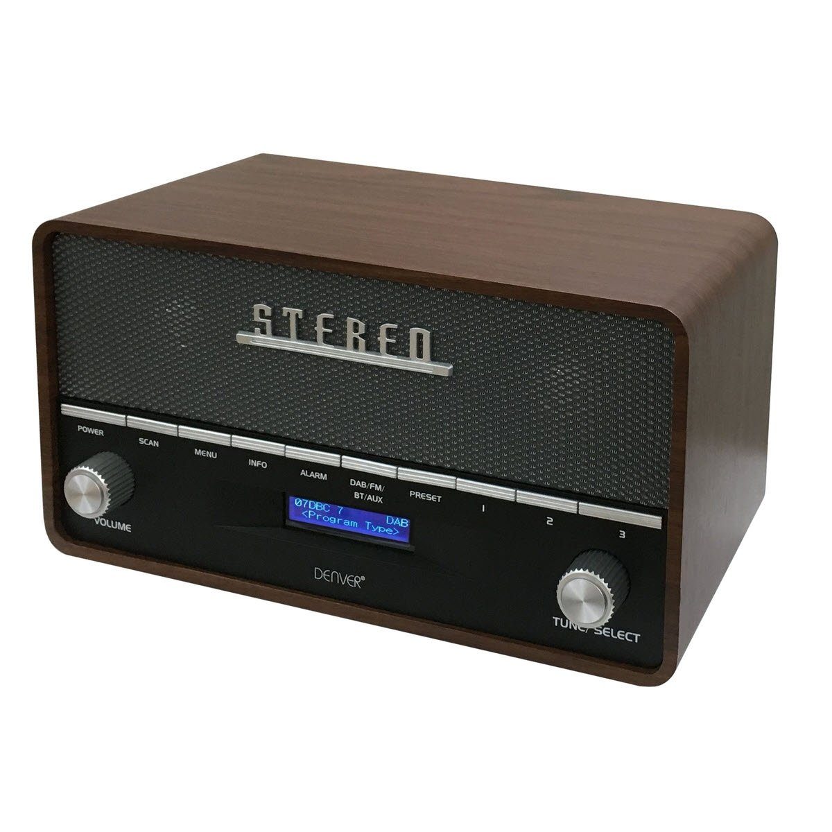 Denver DAB-36 Uhrenradio (FM-Tuner)