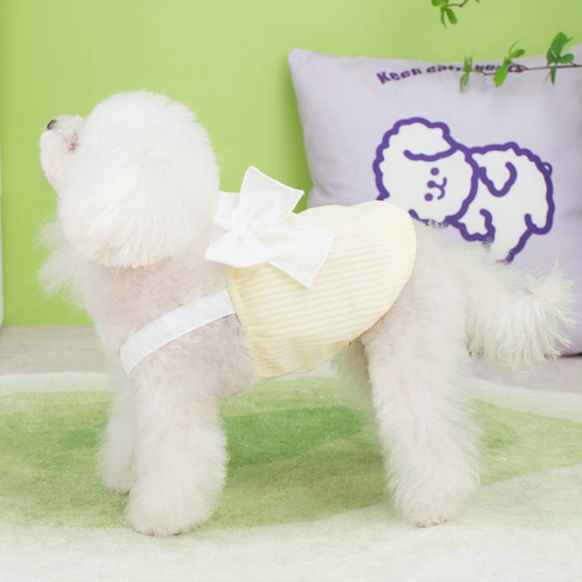HUNKA Hundekleid Röcke Sling-Kleidung für Hunde,Hundekleid,Schleifenkleidung