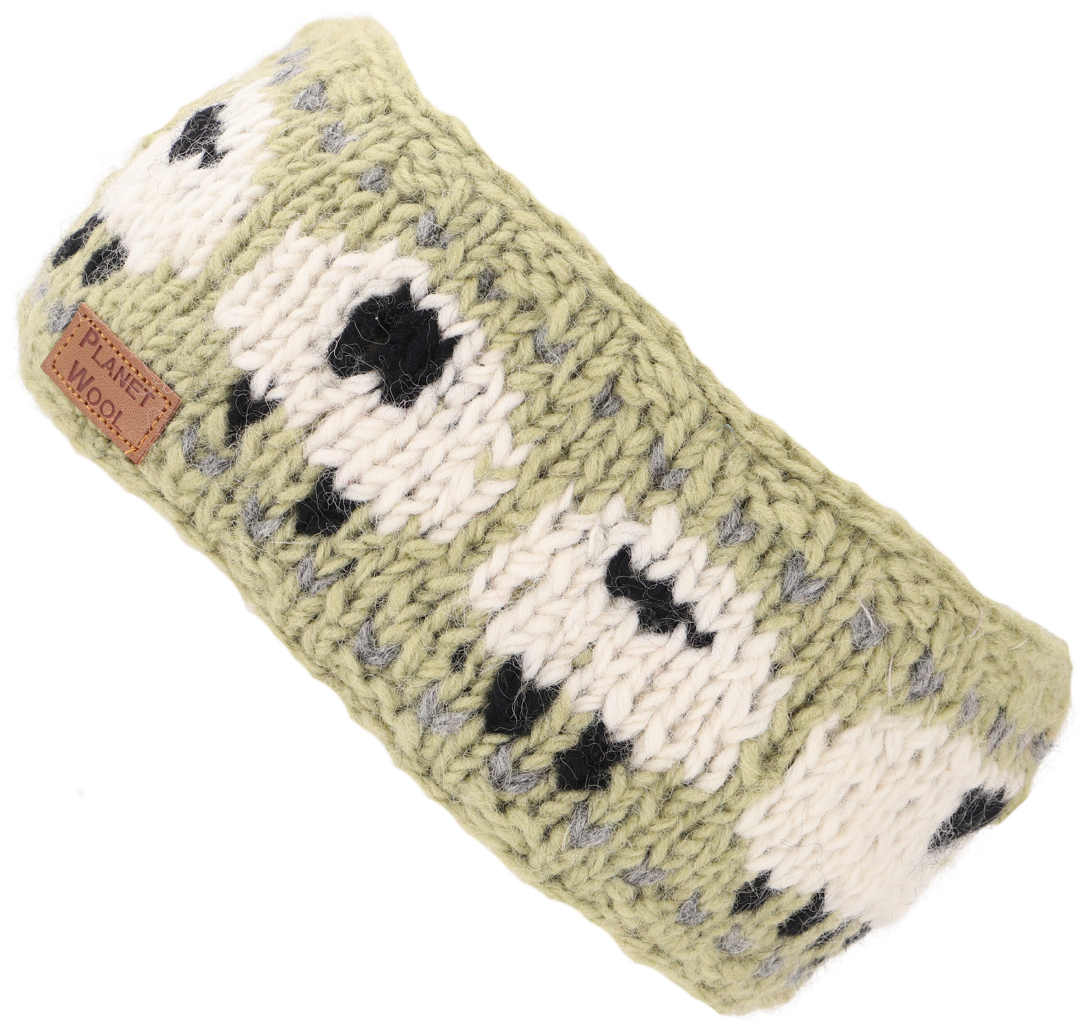 Stirnband Woll-Strick-Stirnband, gestrickter Ohrenwärmer..